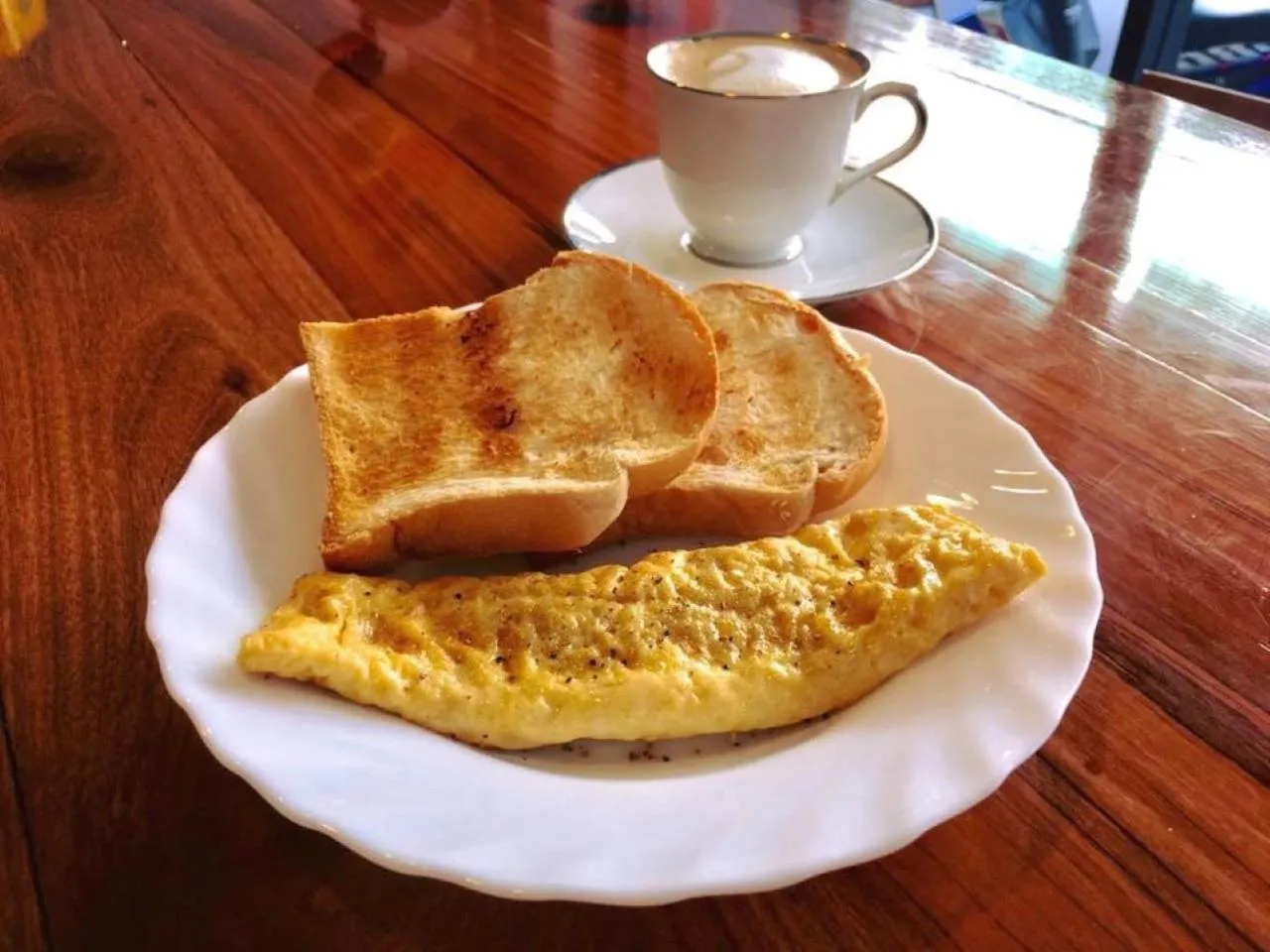 Breakfast in Urban Hostel Bangkok