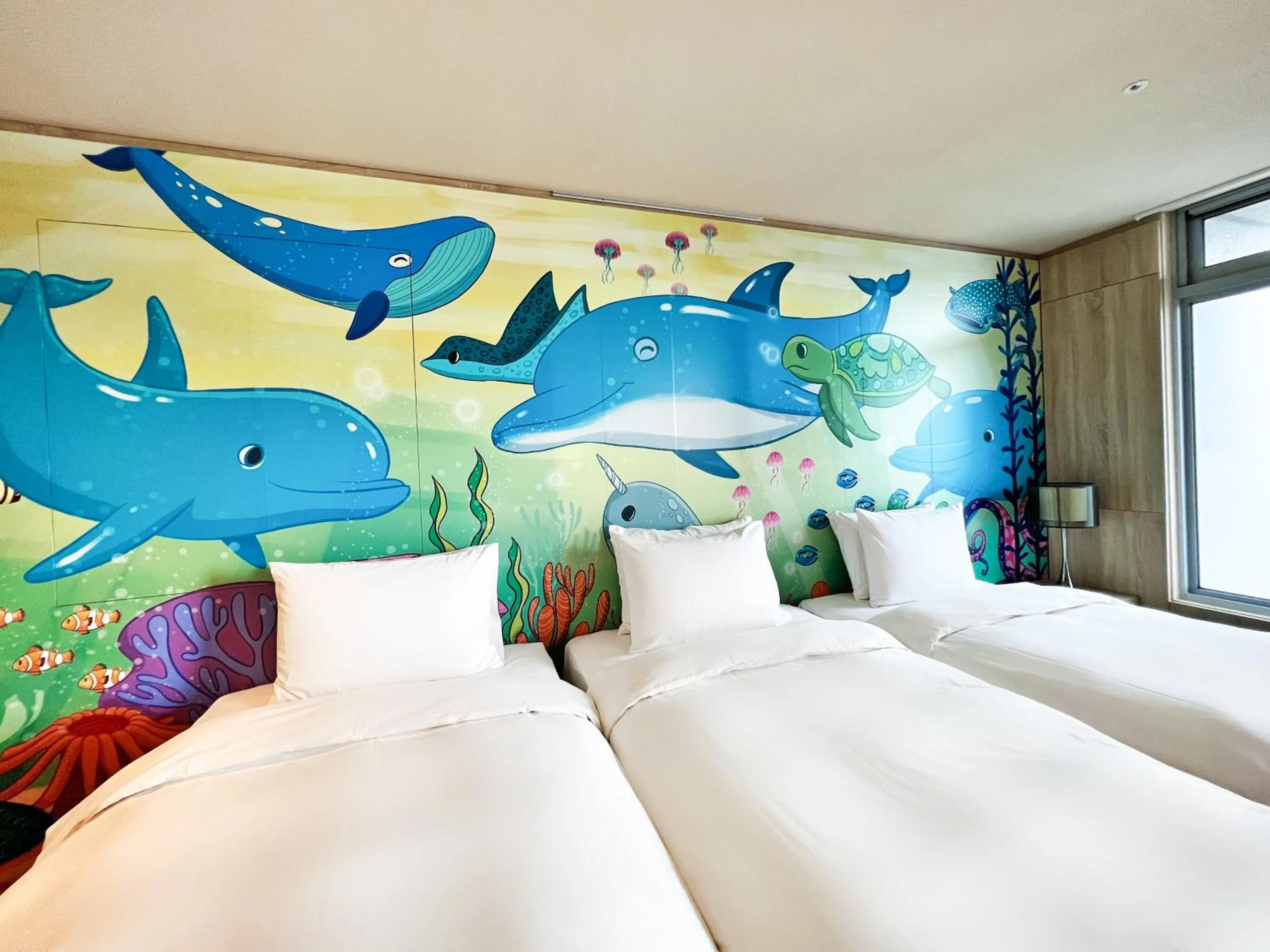 Bedroom in Wallsun Hotel