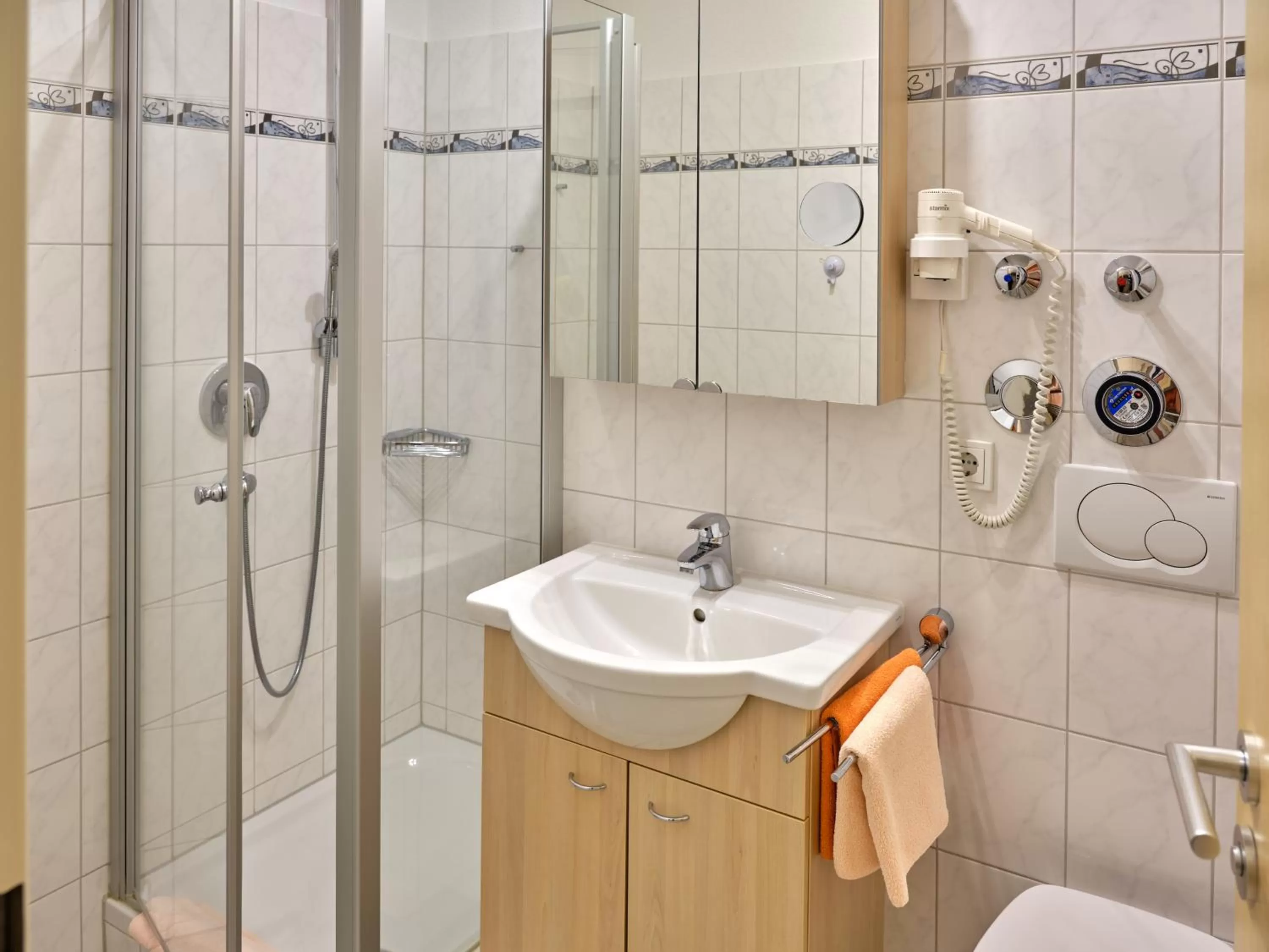 Bathroom in Appartement-Haus Blumenhof