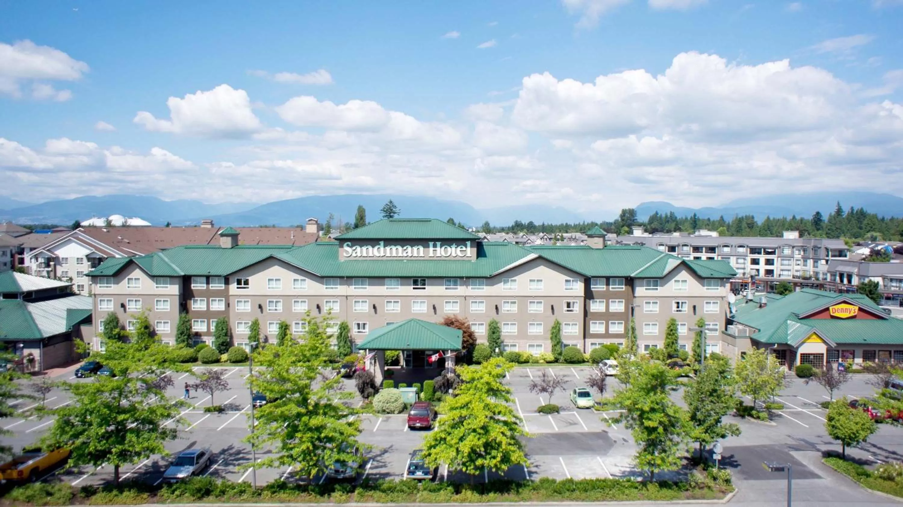 Property building in Sandman Hotel Langley