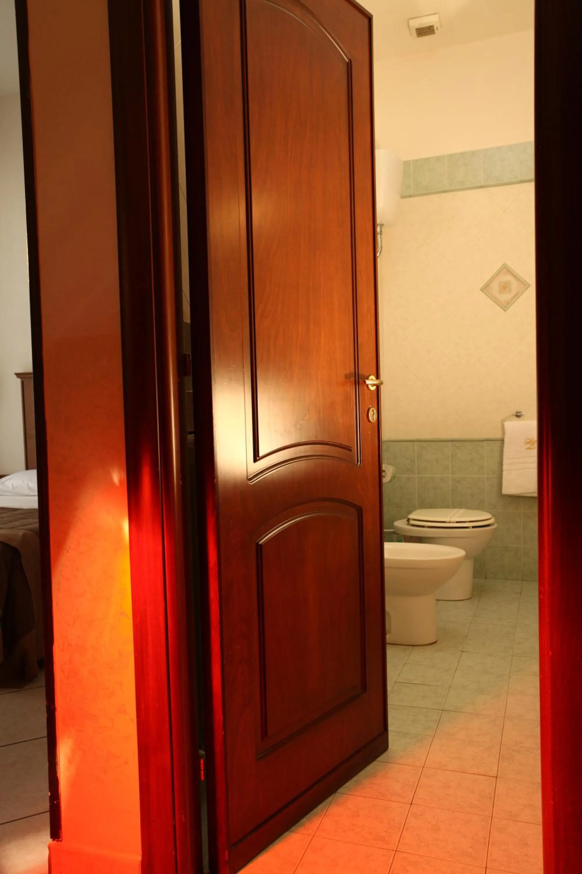 Bathroom in Hotel Garibaldi