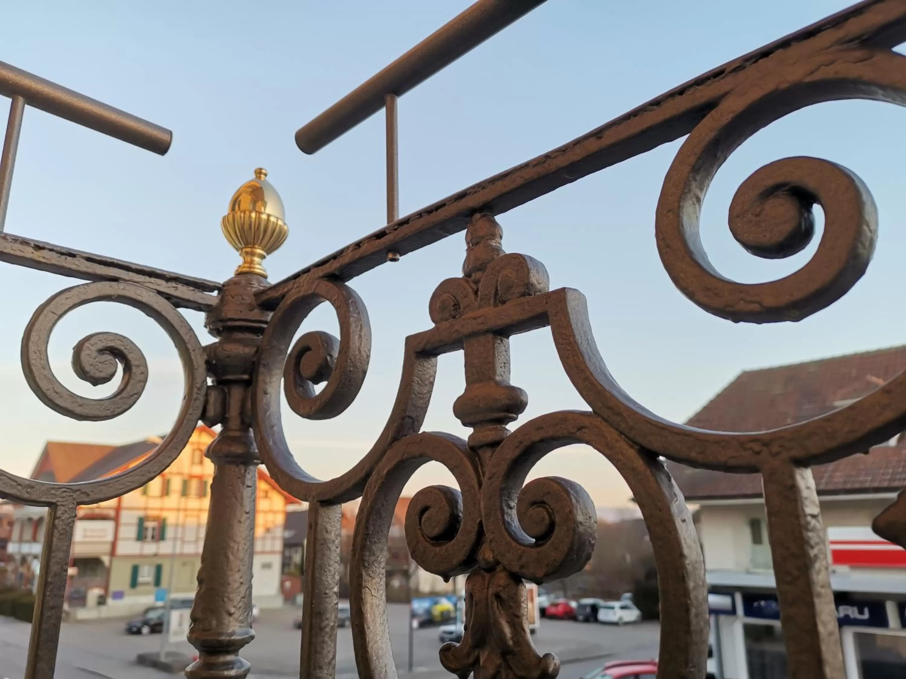 Balcony/Terrace in Boutique Hotel BS16 before Bern City Parking gratis