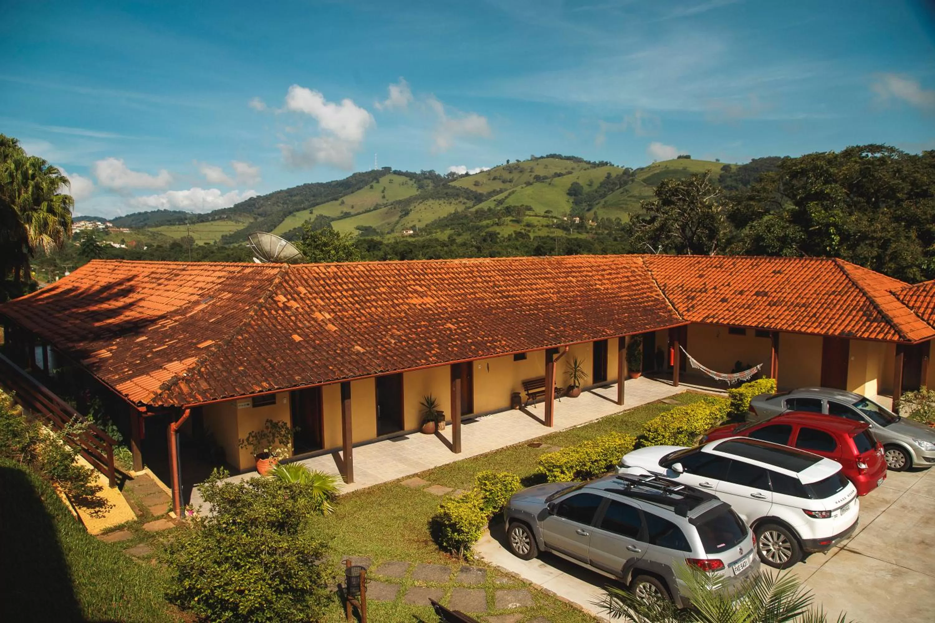 Bird's eye view in Pousada Le Sapê