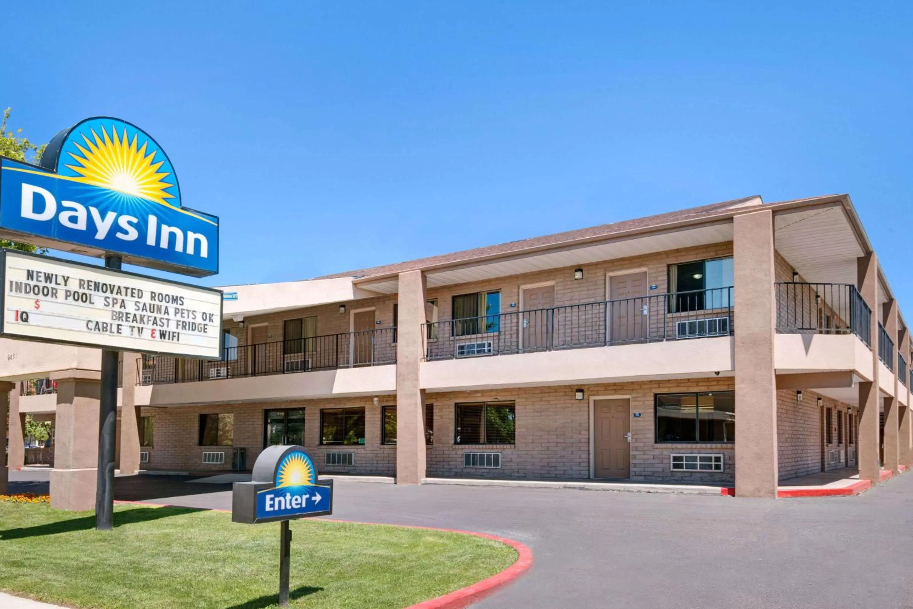 Property building in Days Inn by Wyndham Albuquerque West