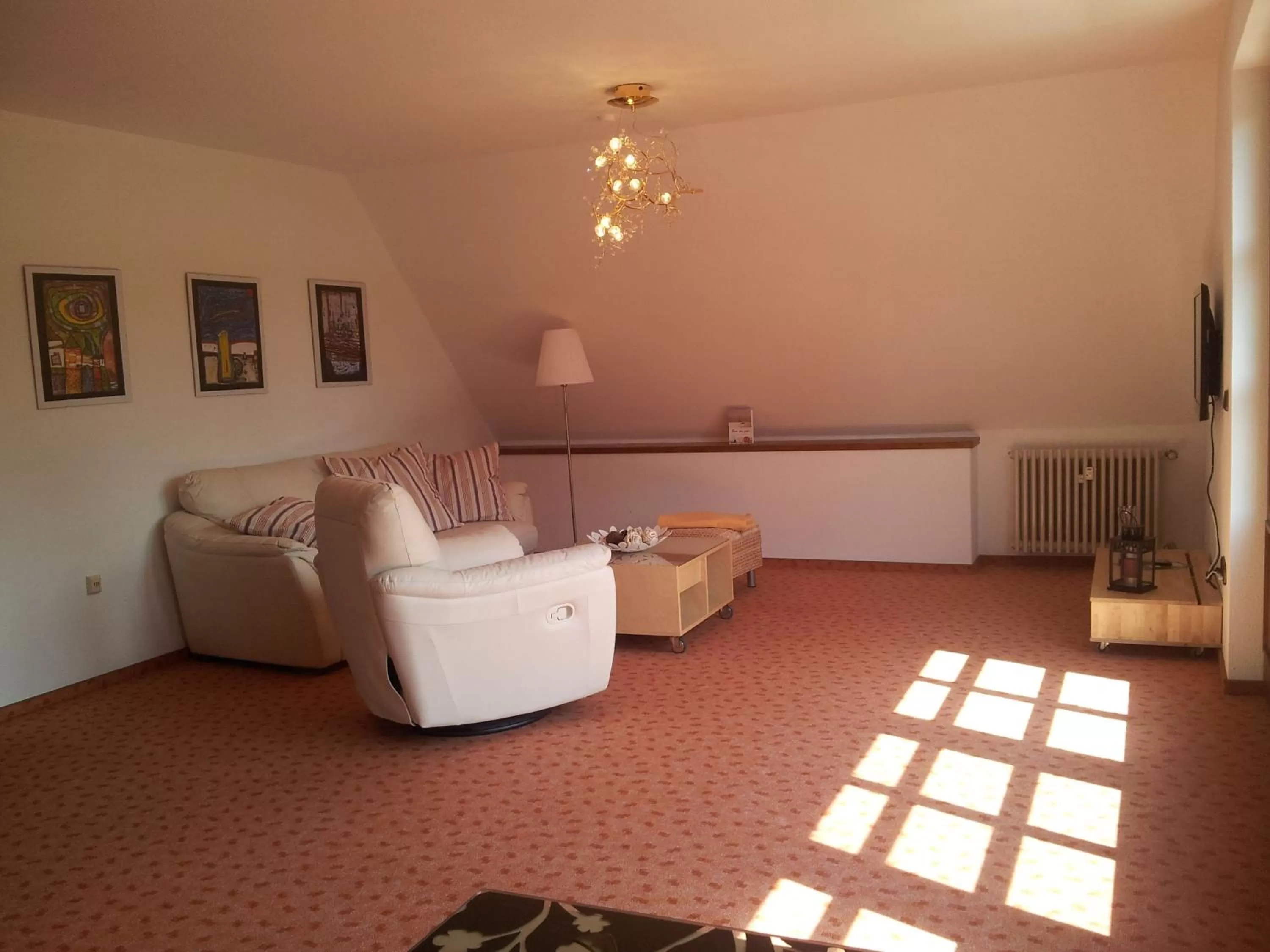 Living room in Hotel Goldflair am Rathaus