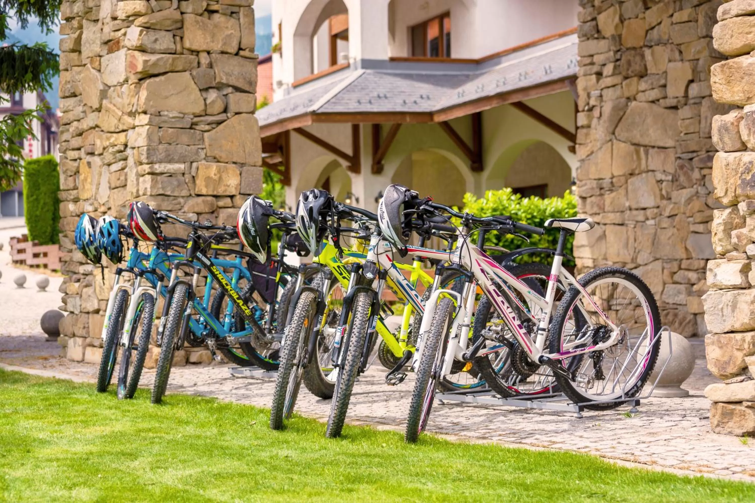 Cycling in Kempinski Hotel Grand Arena Bansko