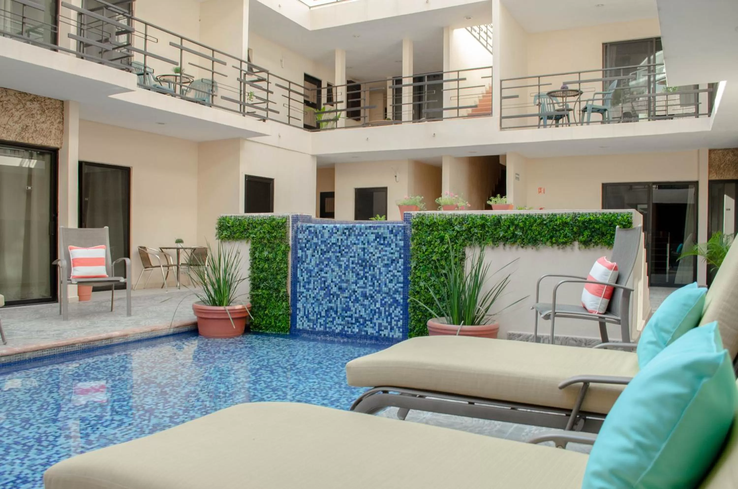 Swimming pool in Pedregal Suites - Marina and Downtown