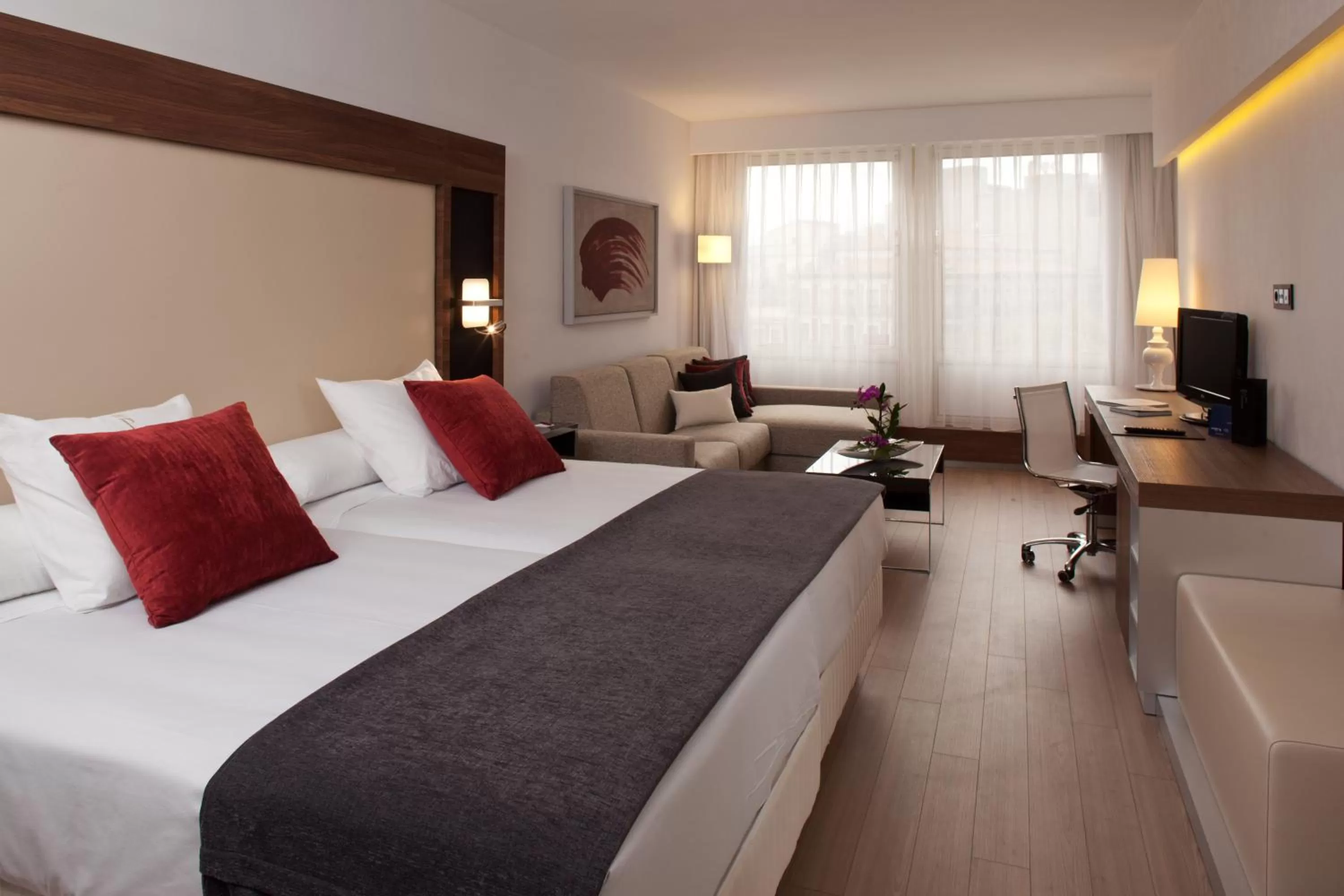 Deluxe Twin Room in Hotel Princesa Plaza Madrid