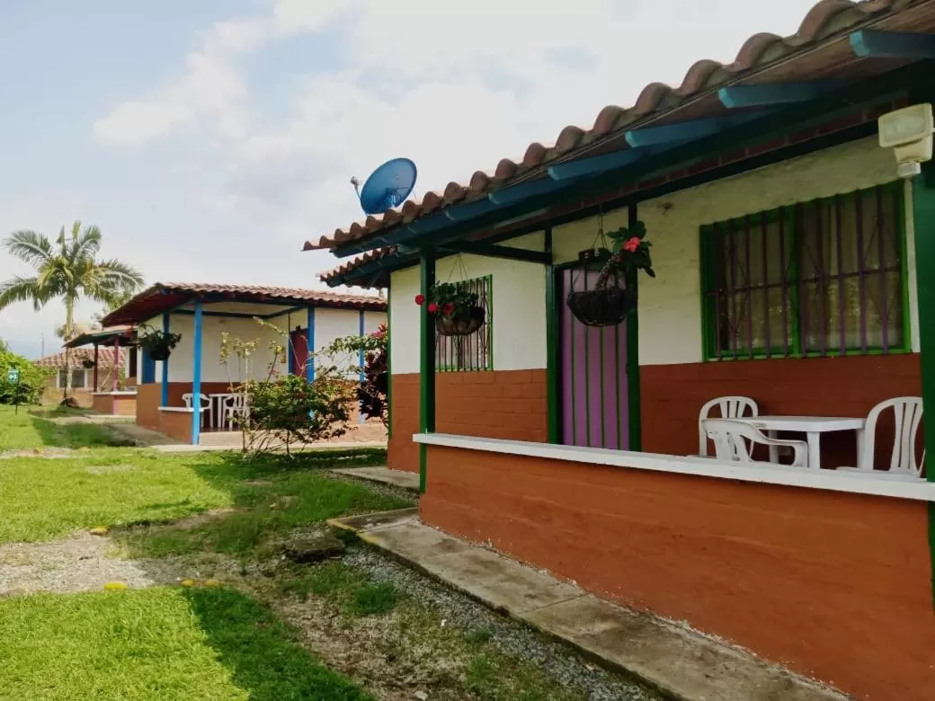 Property Building in Finca Hotel Cabañas del parque