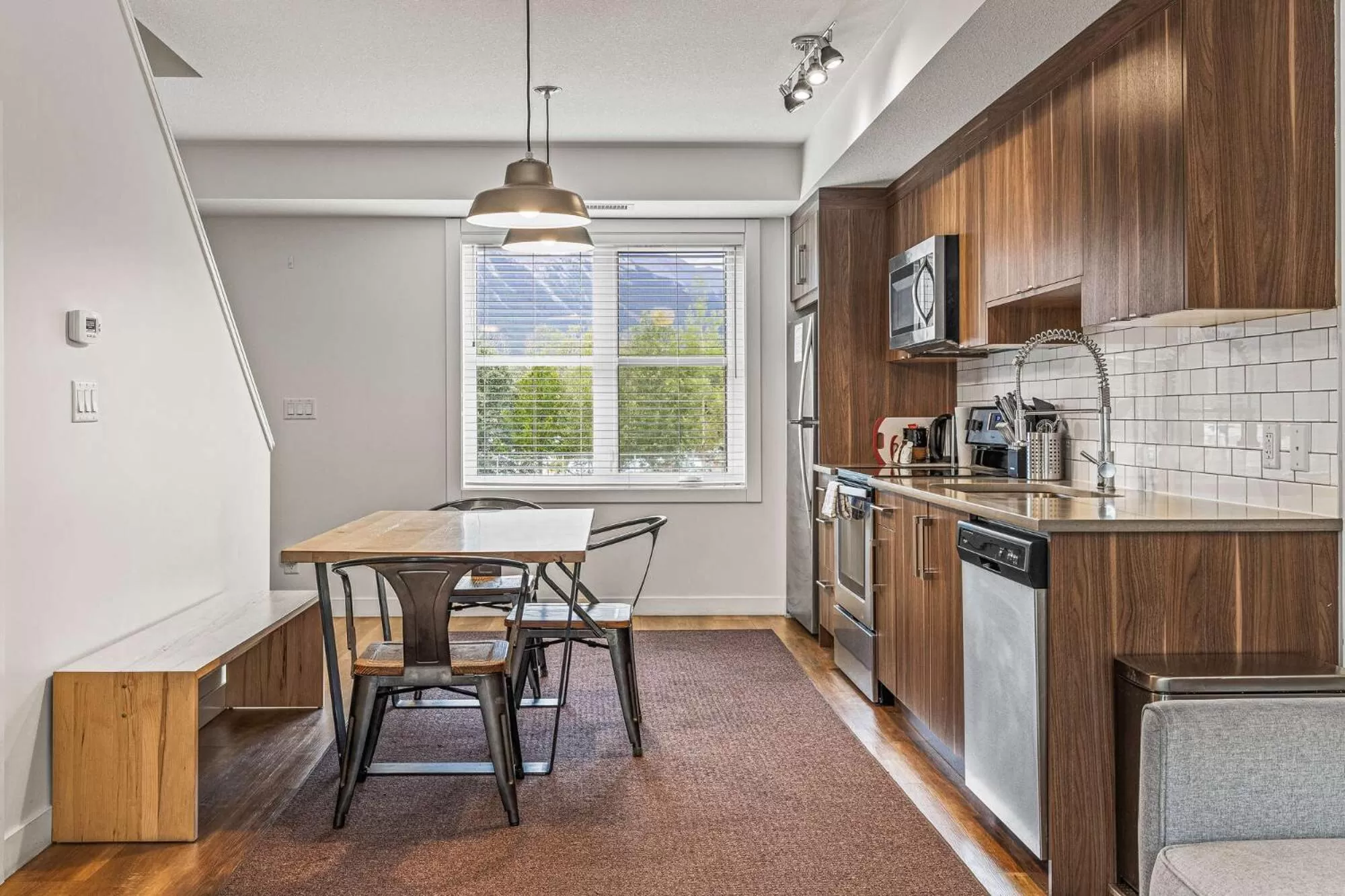 kitchen in Basecamp Resorts Canmore