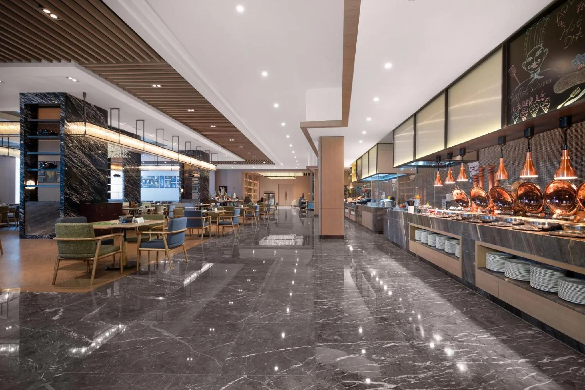 Restaurant/places to eat in Holiday Inn Foshan Nanhai Central by IHG