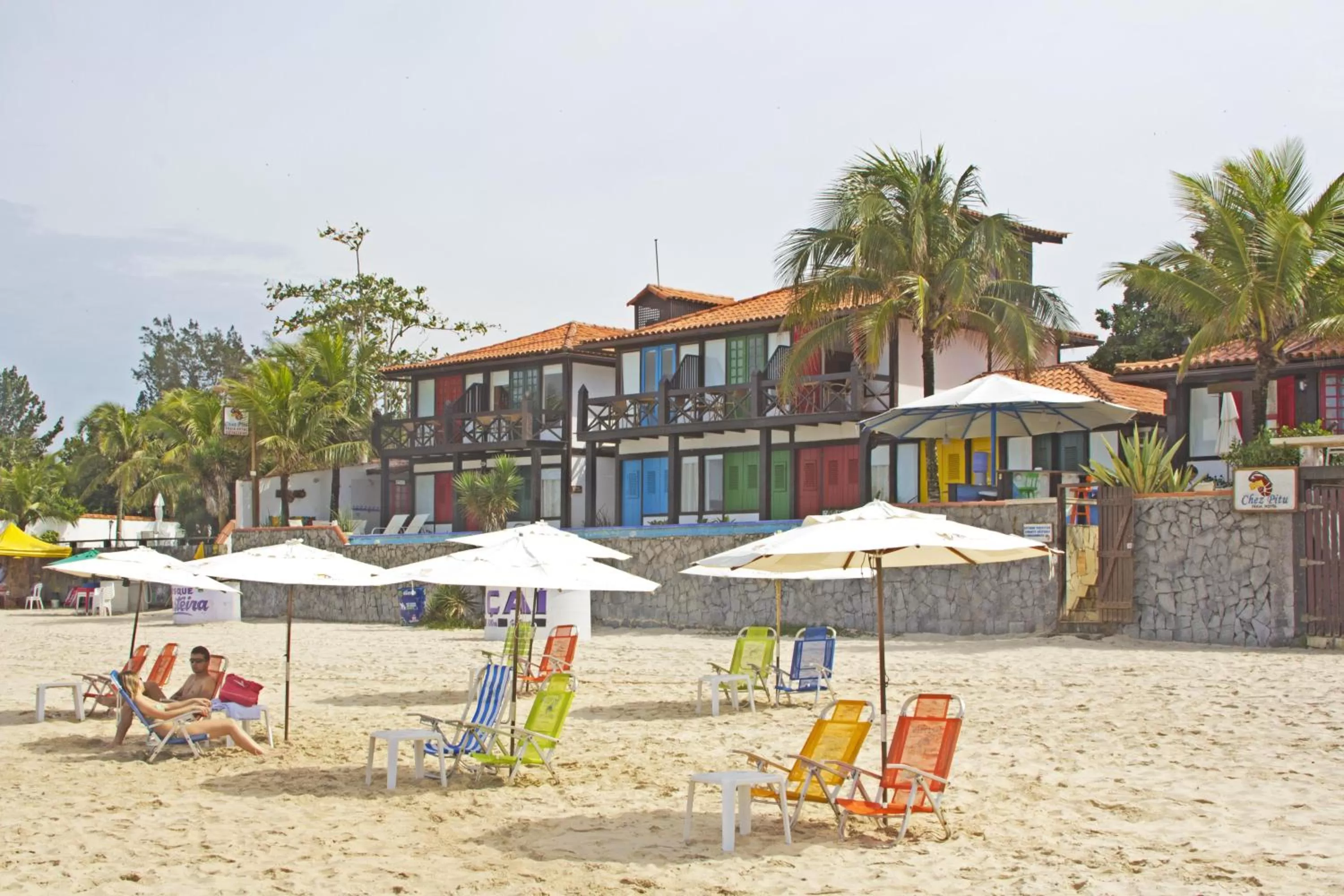 Beach in Chez Pitu Praia Hotel