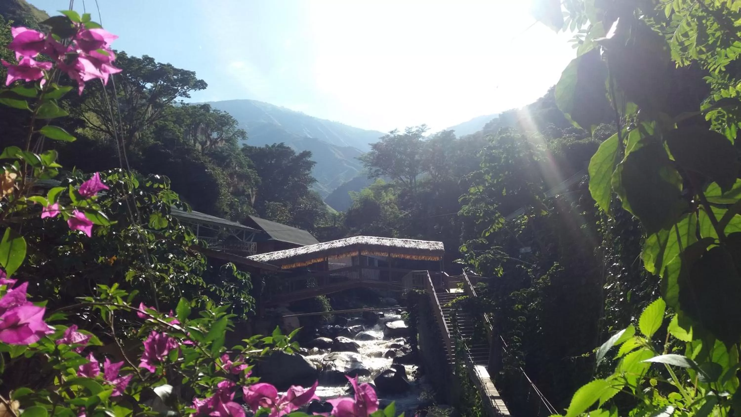 Natural landscape, Bird's-eye View in Rio Escondido
