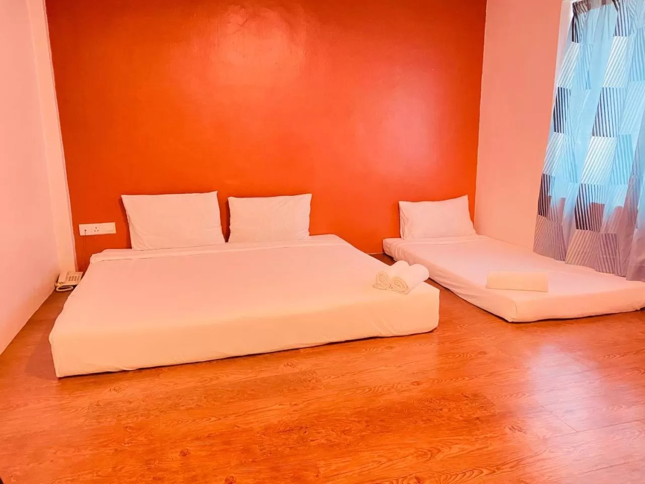 Bed in Orange Hotel Segamat