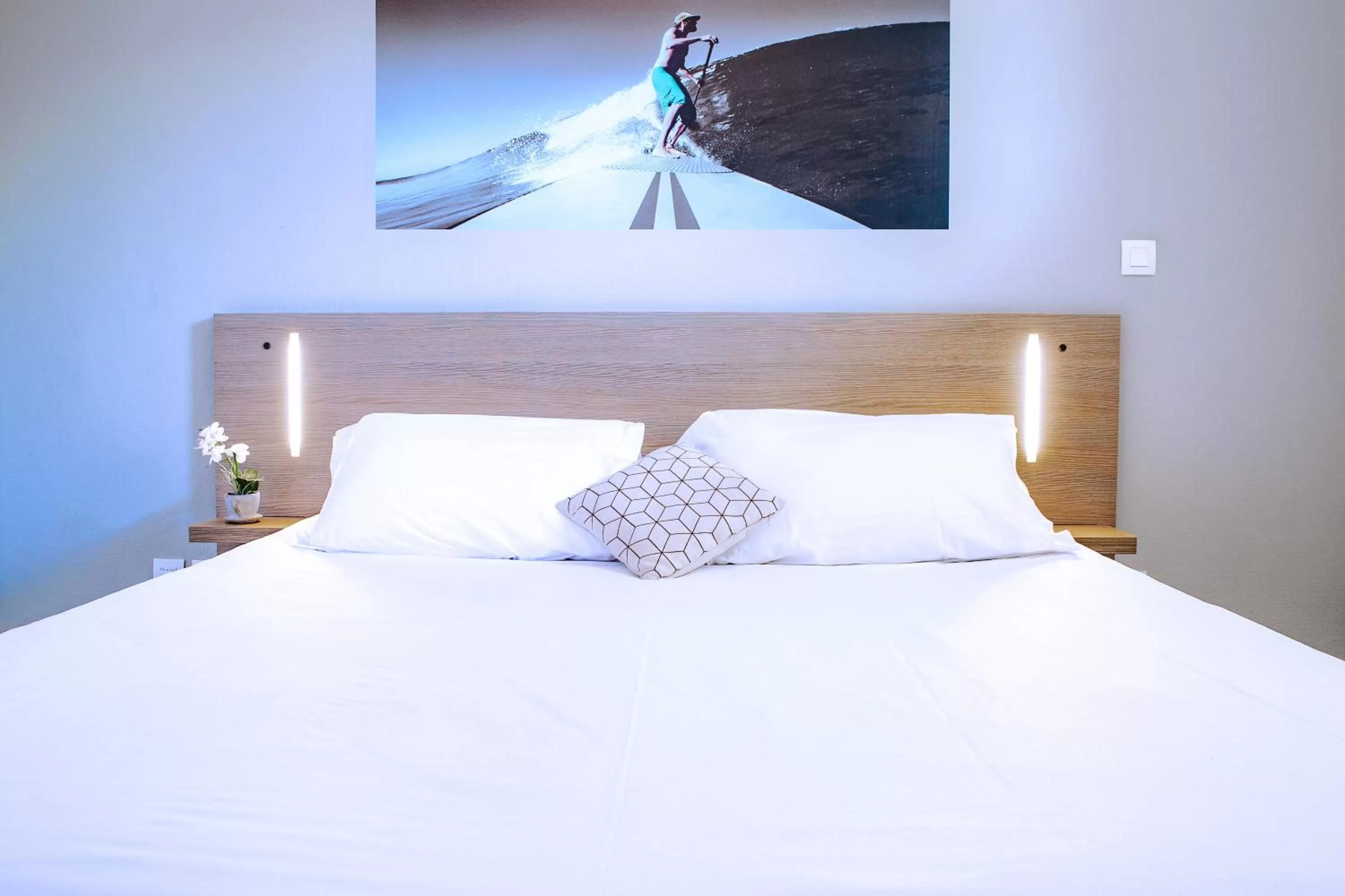 Bed in Comfort Aparthotel Cannes Mandelieu