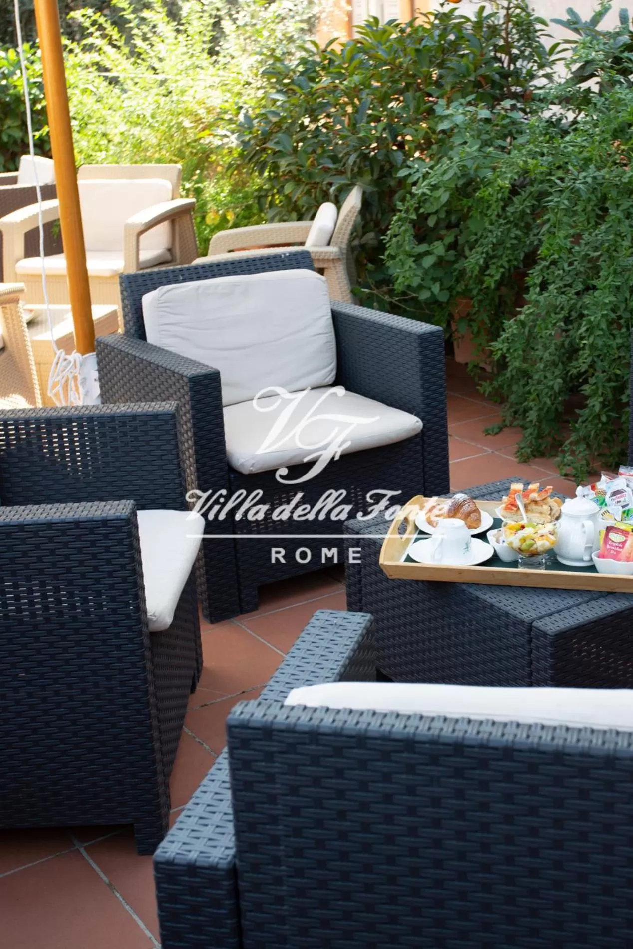 Balcony/Terrace in Villa della Fonte