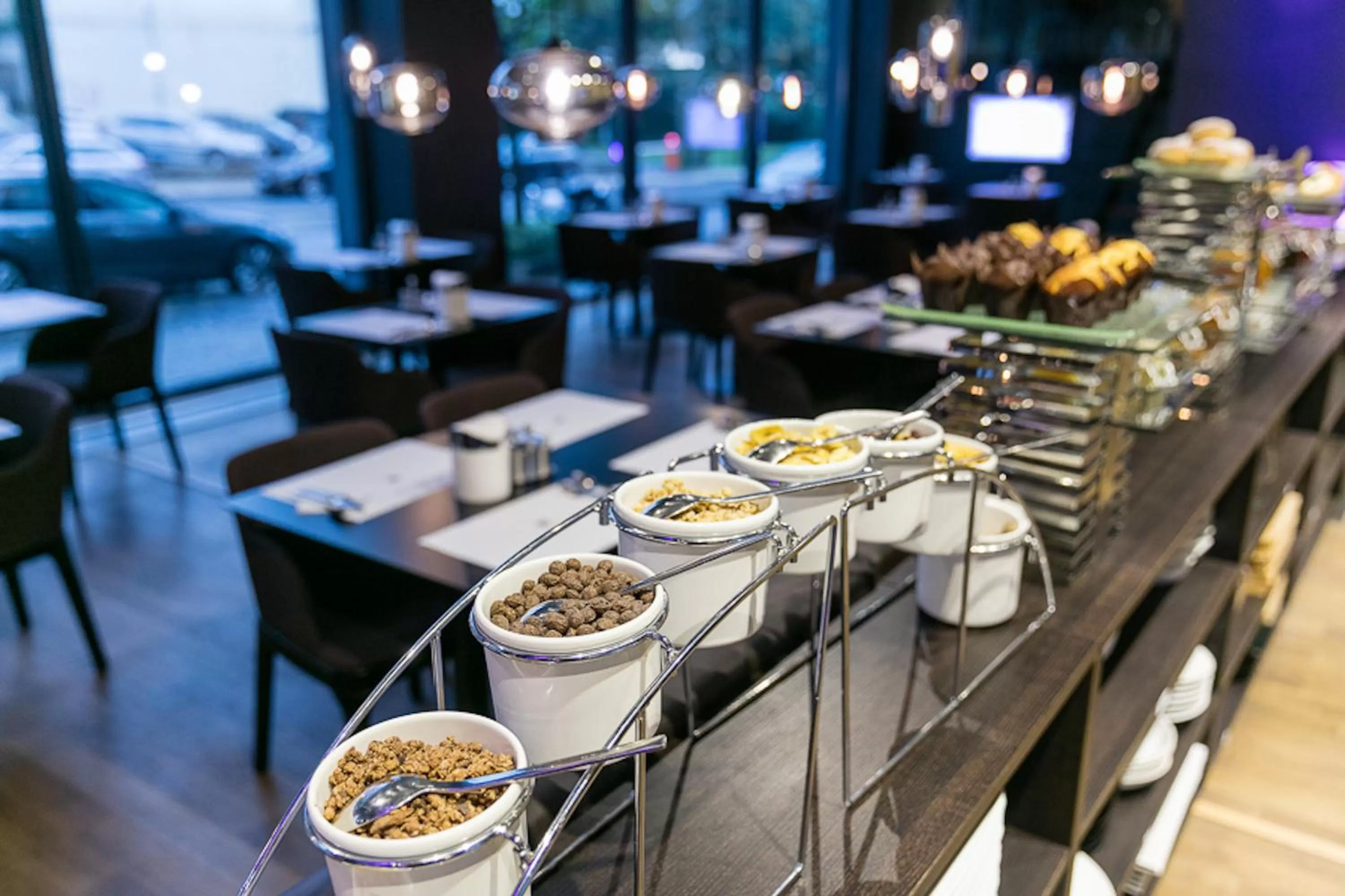 Buffet breakfast in Pytloun Grand Hotel Imperial