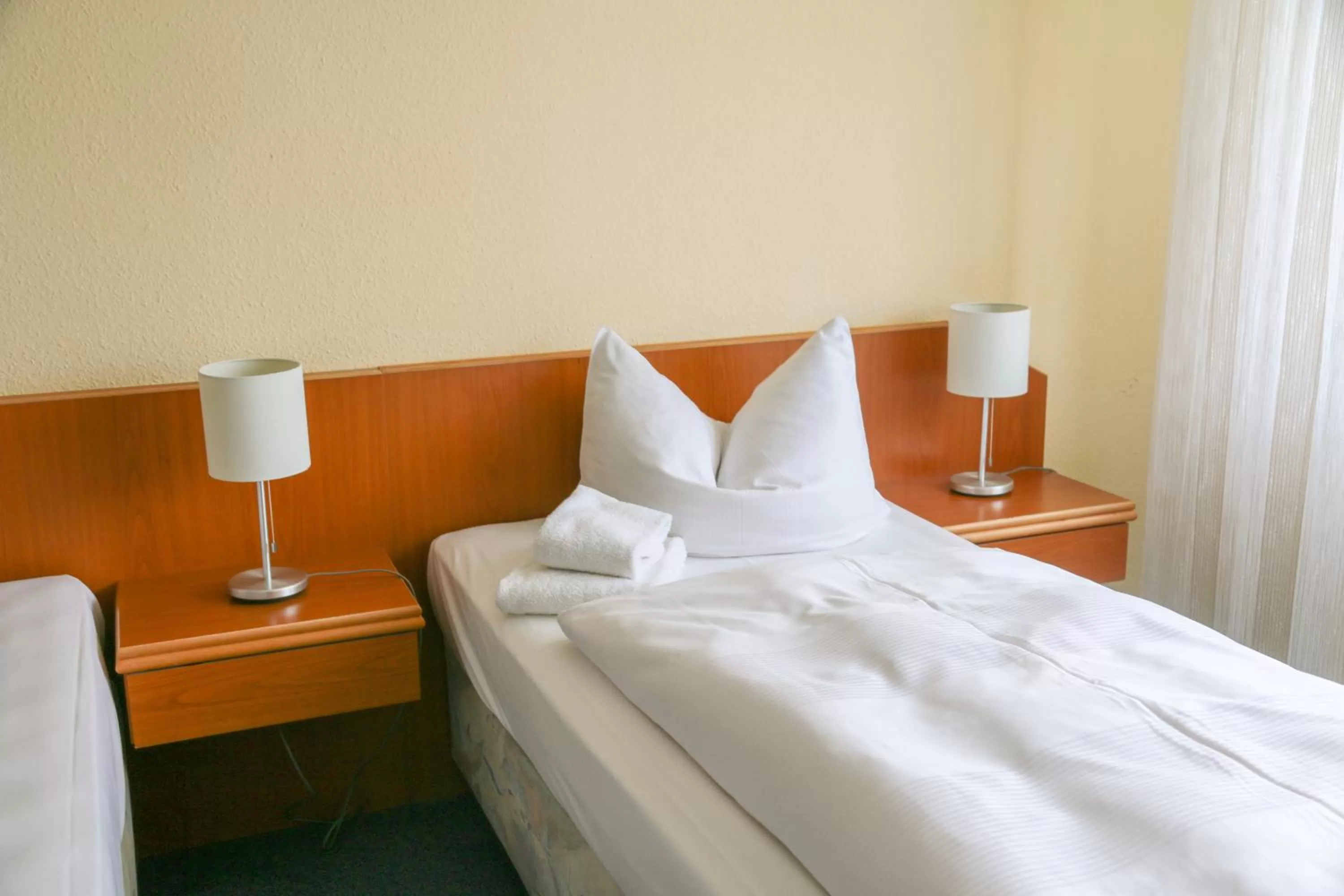 Bed in Hotel Stadt Mühlhausen