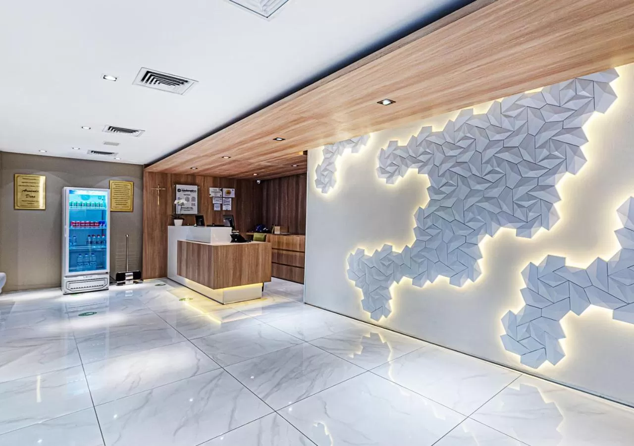 Lobby or reception in Hotel Nacional Inn Cambuí Campinas Residence