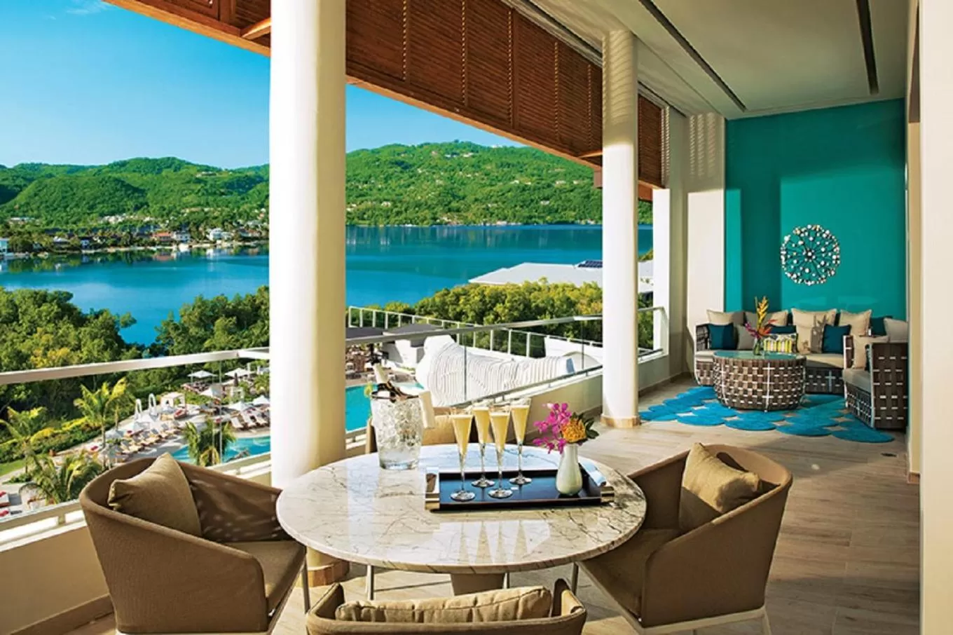 Balcony/Terrace in Breathless Montego Bay Adults Only - All Inclusive
