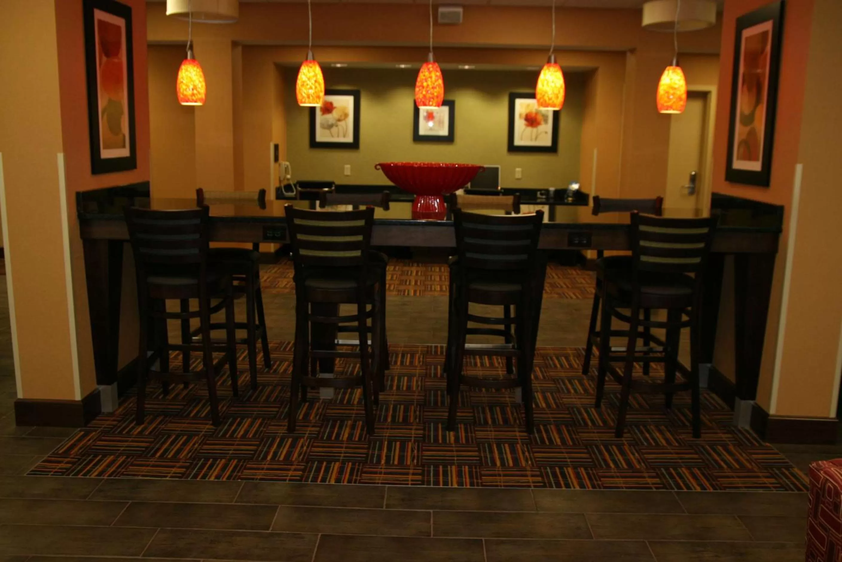 Lobby or reception in Hampton Inn Youngstown-North