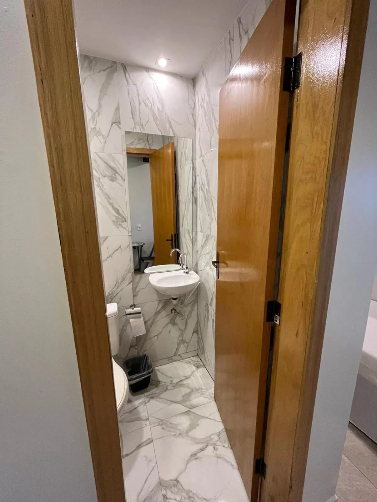 Bathroom in Riacho Hotel