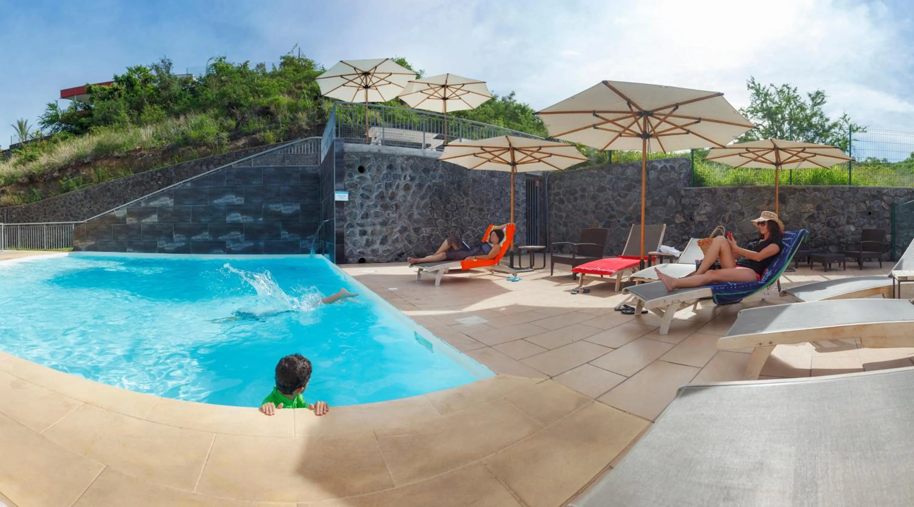 People in Tama Hotel