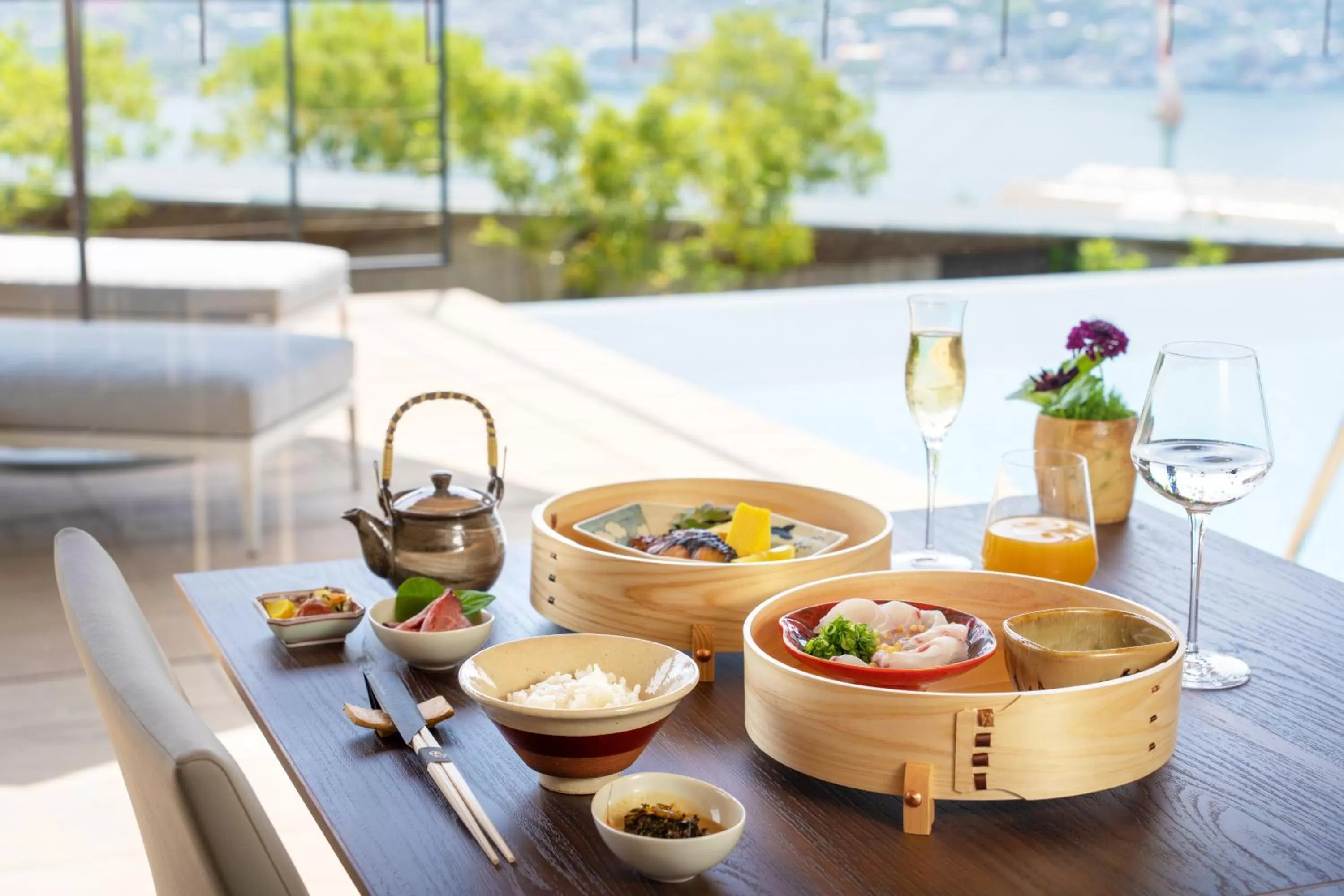Breakfast in Garden Terrace Nagasaki Hotels & Resorts