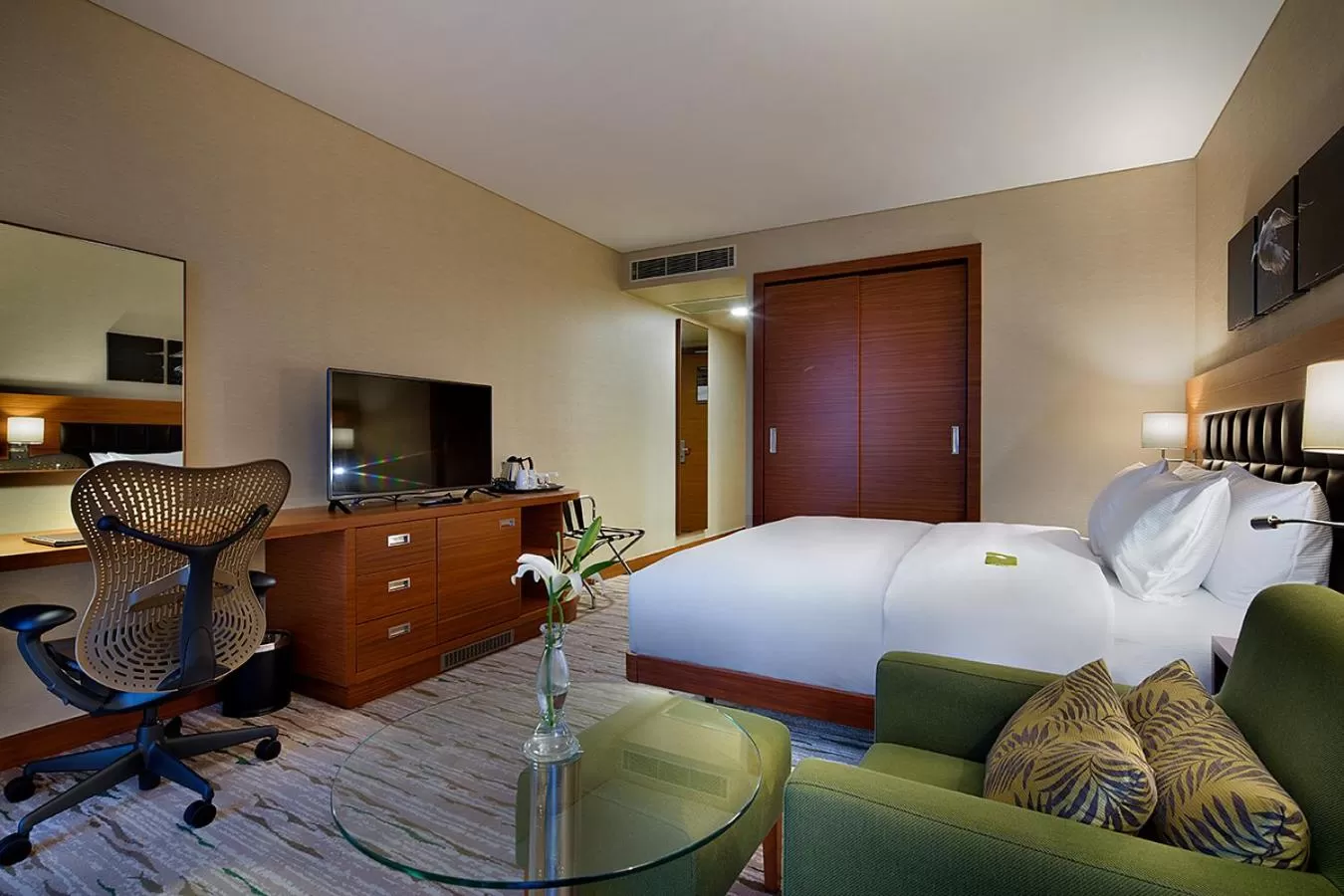 Bed in DoubleTree by Hilton Trabzon