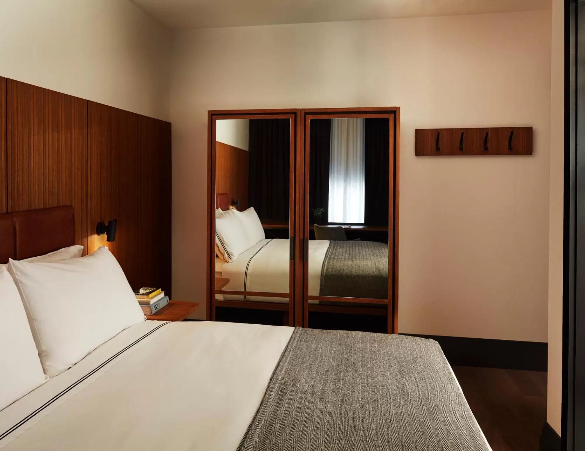 Bed in The Moore, New York City, a Member of Design Hotels