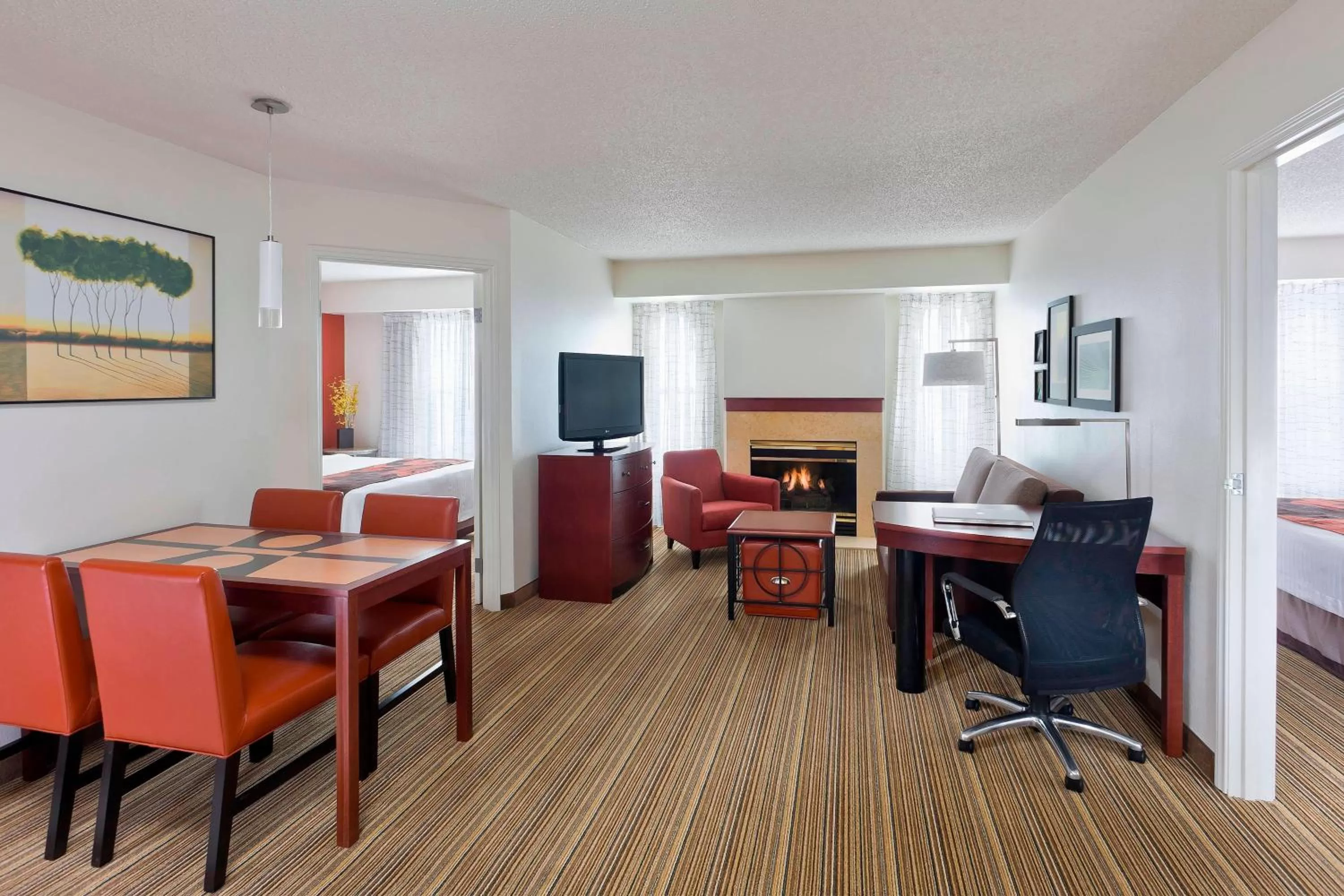 Living room in Residence Inn Canton