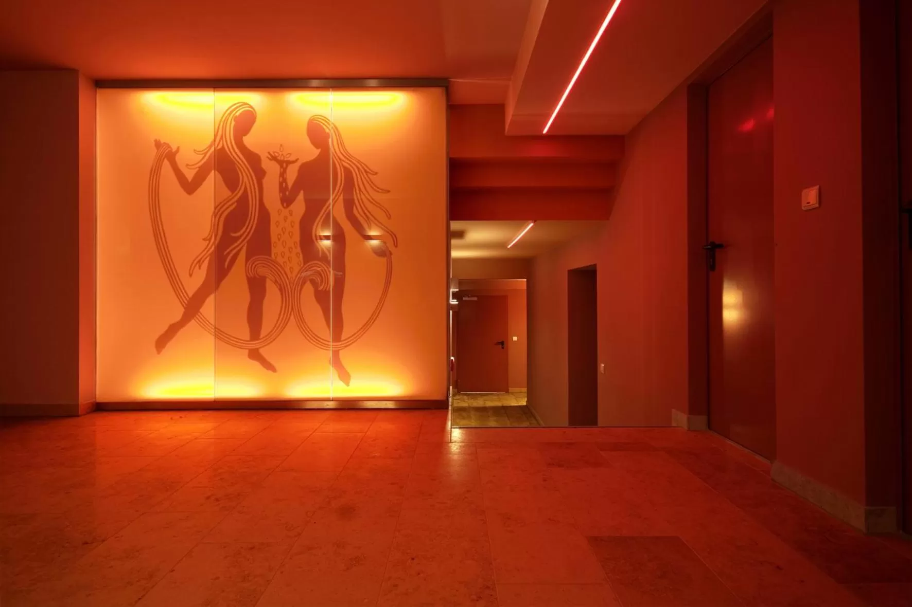 Decorative detail in Nymphe Strandhotel & Apartments