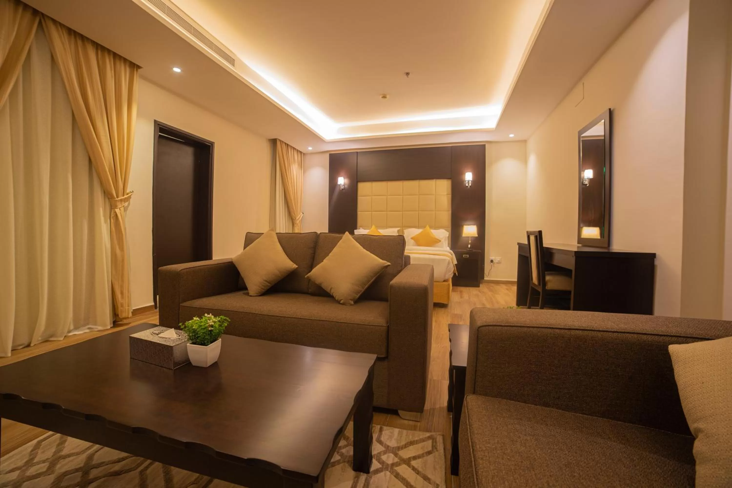 Seating area in Mabet Al Tahlia Serviced Apartments