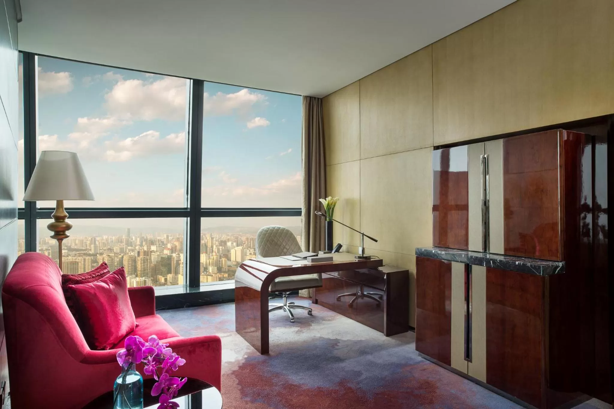 Seating area in Sofitel Kunming