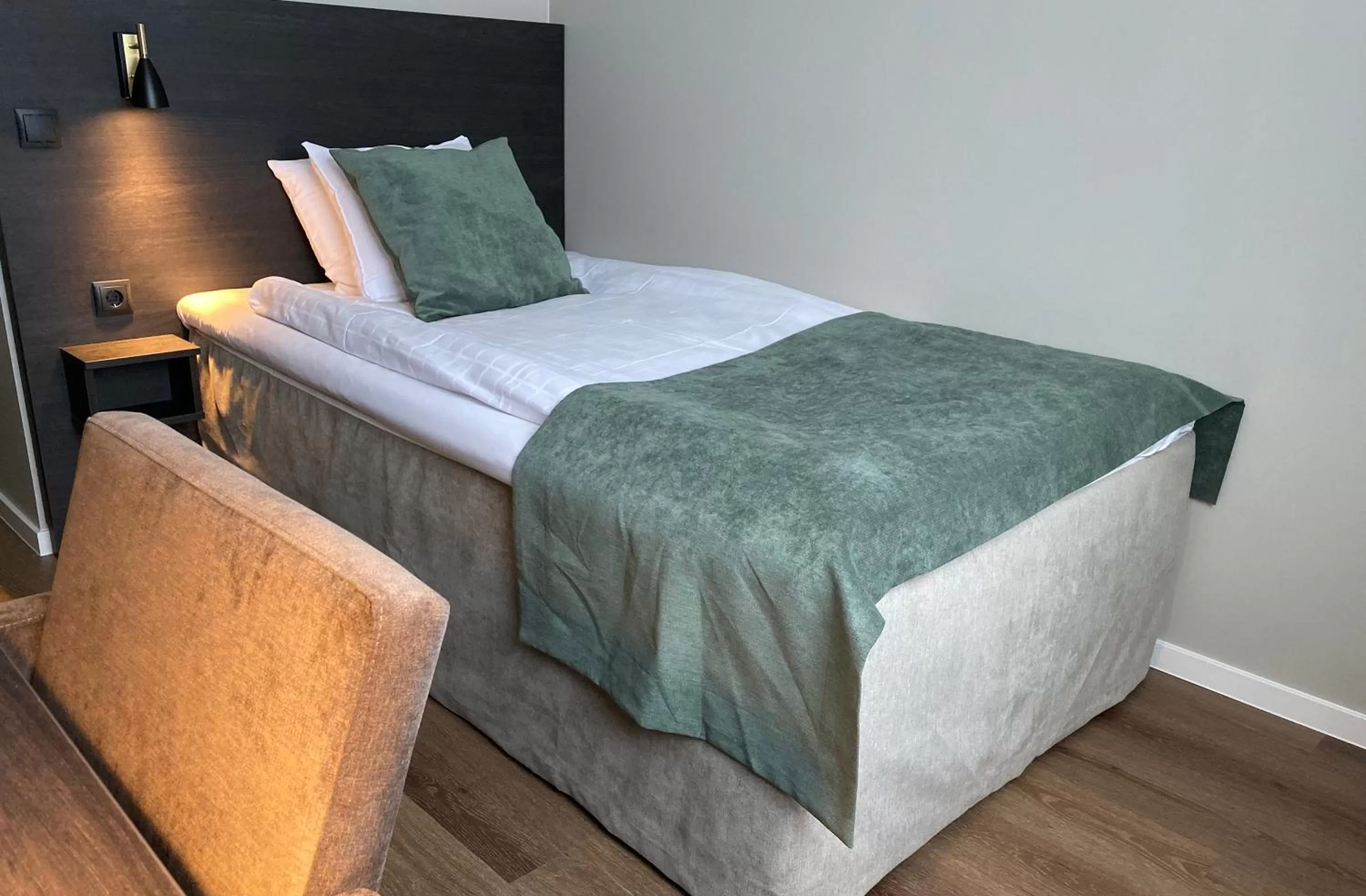 Photo of the whole room, Bed in Scandic Gällivare