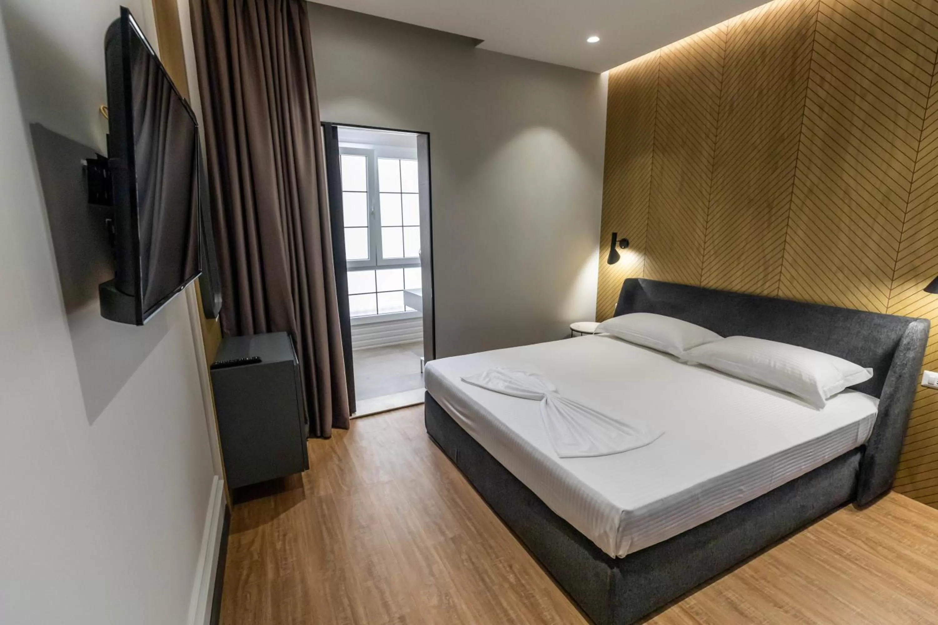 Bedroom, Bed in Hotel Europa