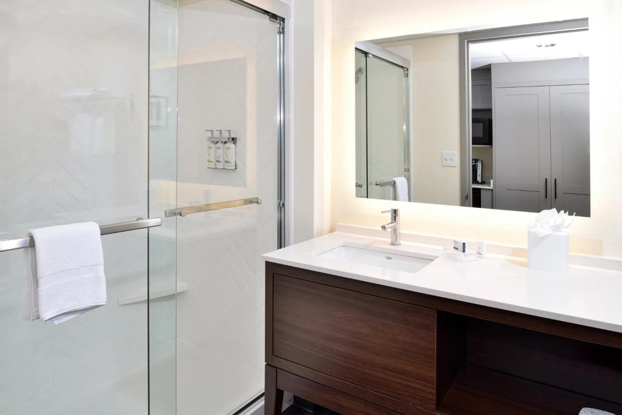 Bathroom in Holiday Inn Hotel & Suites Overland Park-Convention Center by IHG