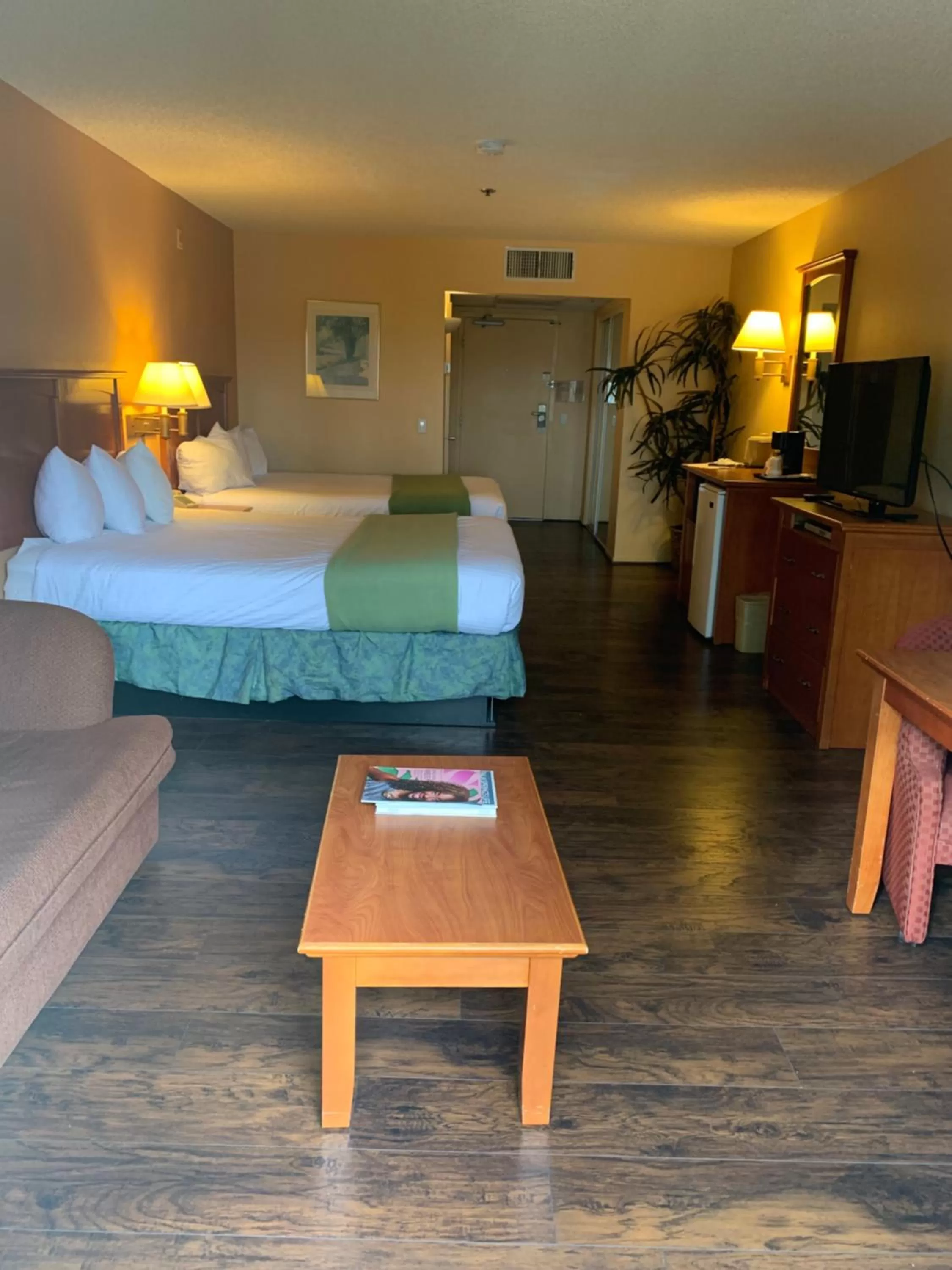 Bed in Miracle Springs Resort and Spa