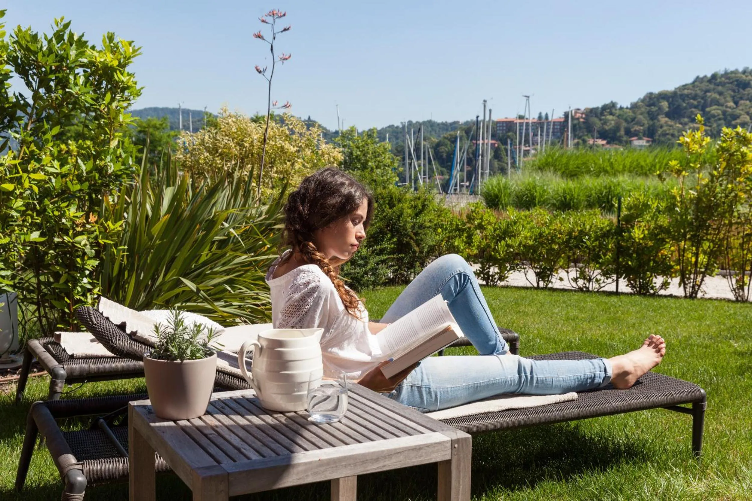 Garden in Hotel de Charme Laveno - Luxury all Inclusive