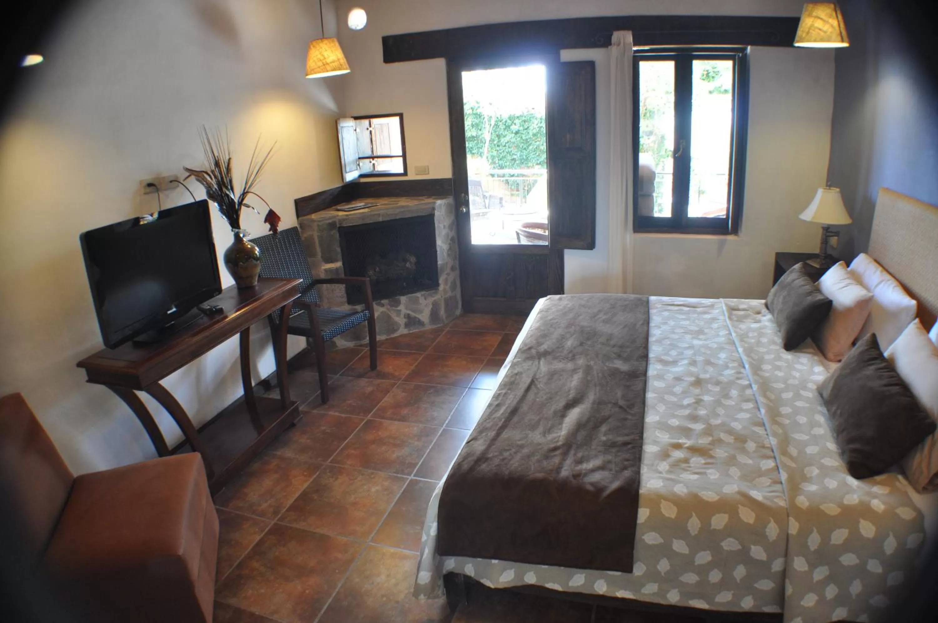 Bed in Hotel Villa Cassis