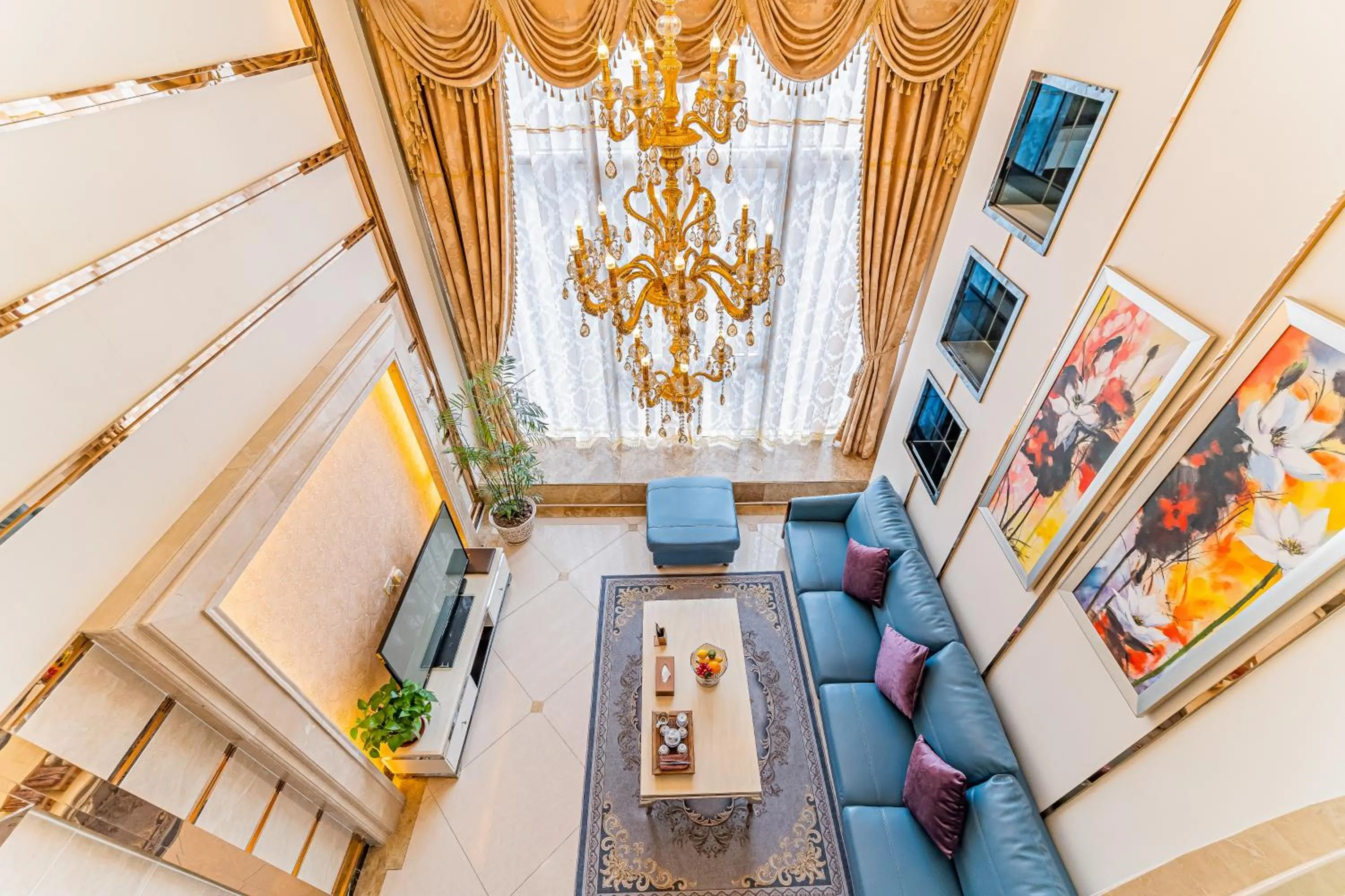 Living room in South & North International Apartment Beijing Road