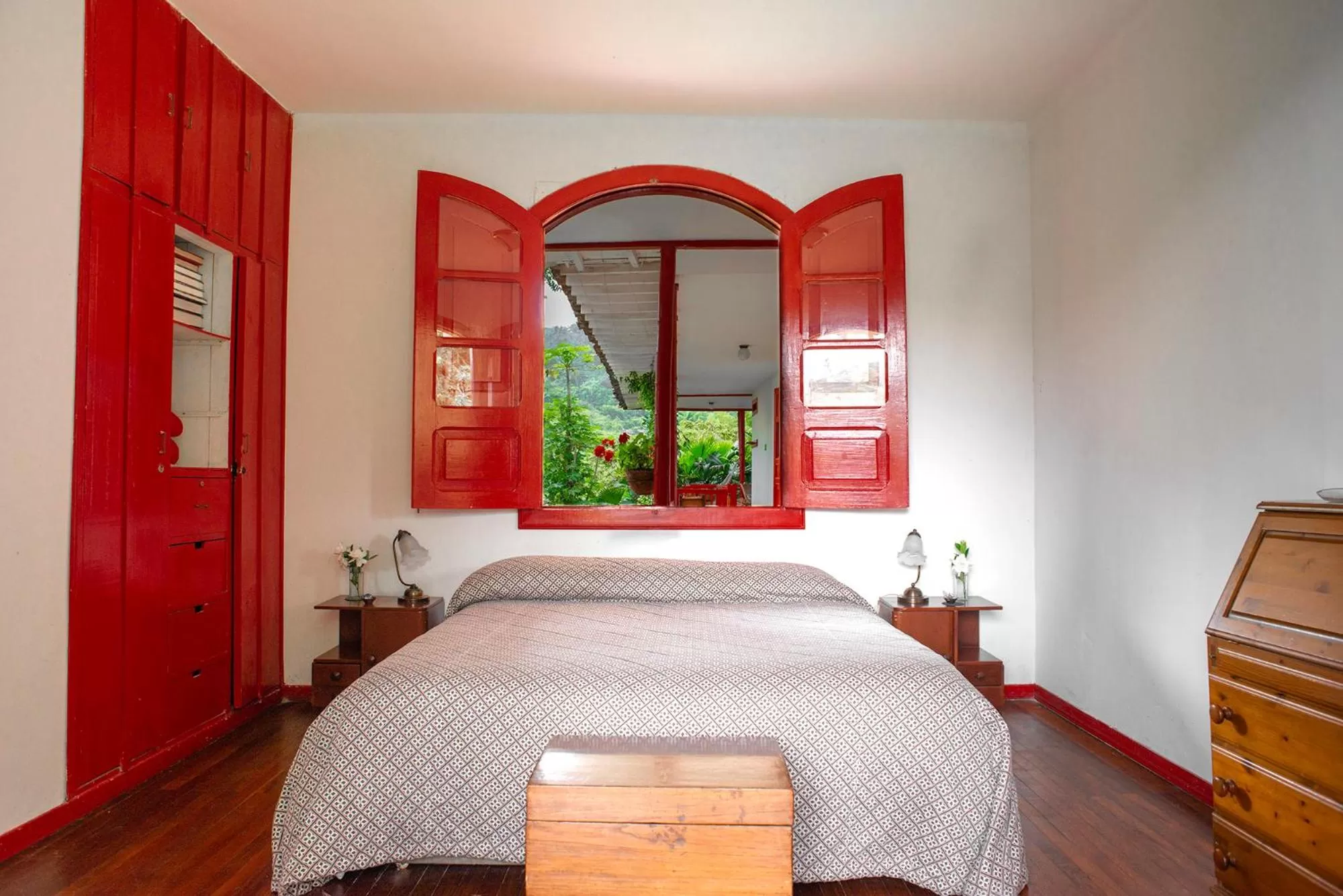 Bedroom, Bed in Hacienda Venecia Coffee Farm Hotel
