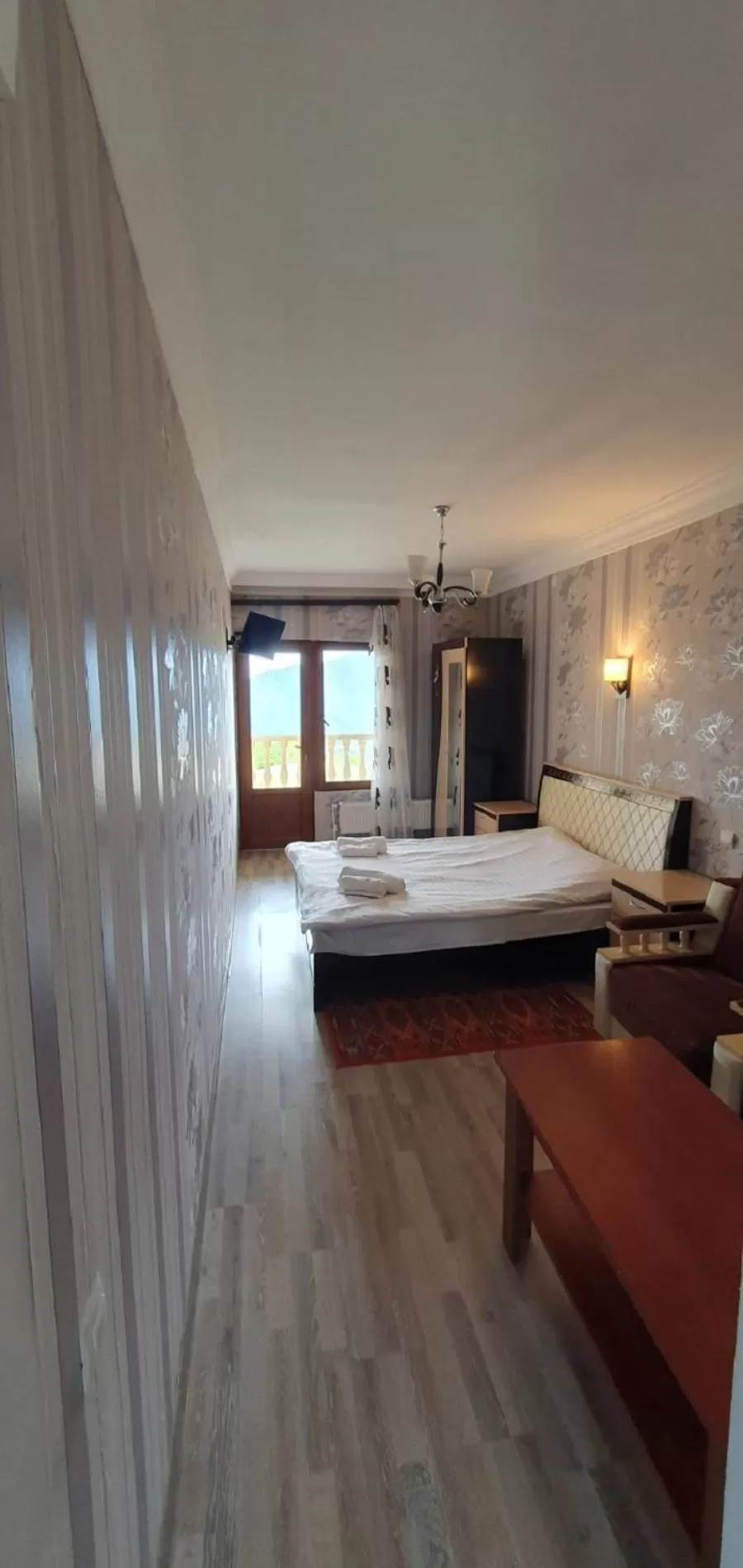 Bed, Kitchen/Kitchenette in Odzun Hotel