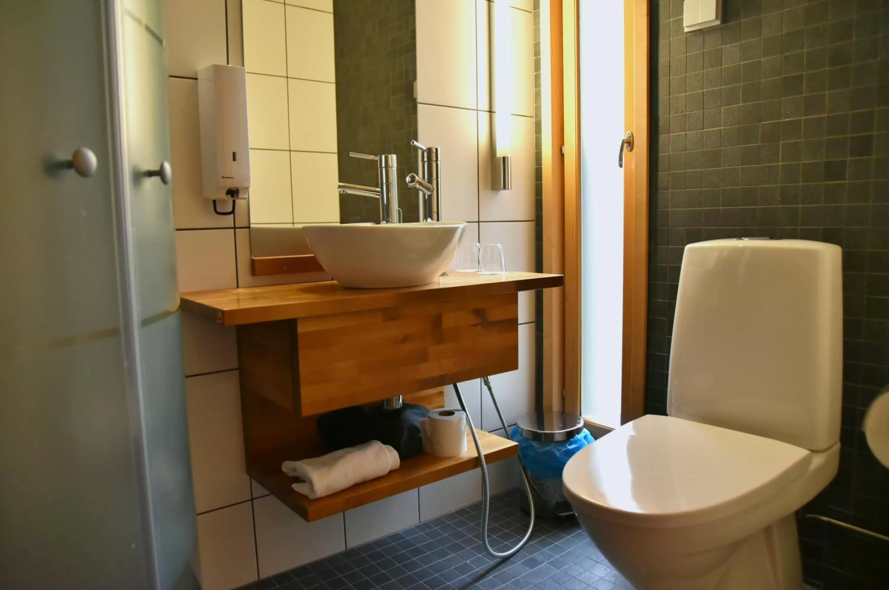 Bathroom in Saimaanranta Resort by Anttolanhovi