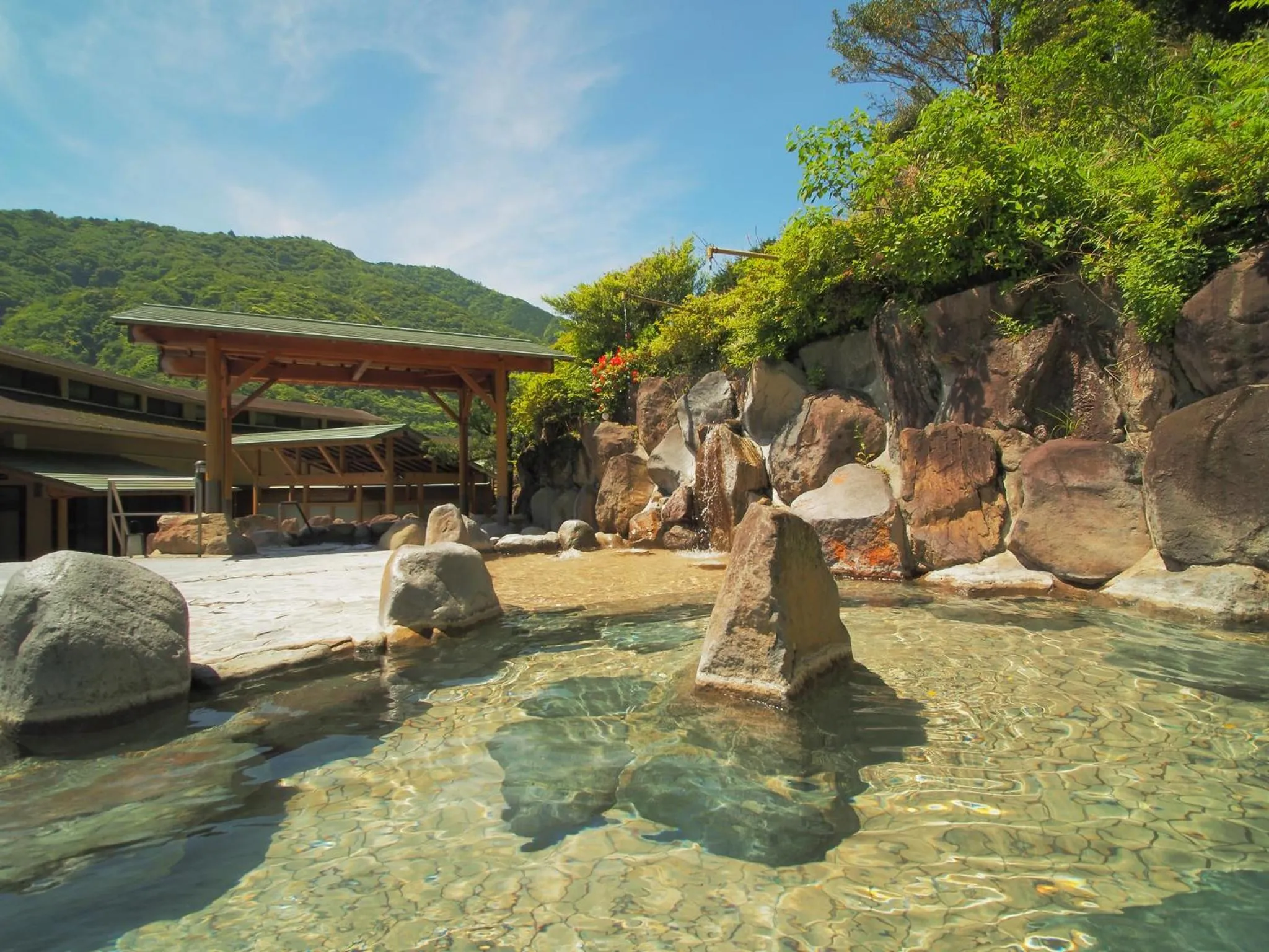 Hot Spring Bath in Hakonenomori Okada