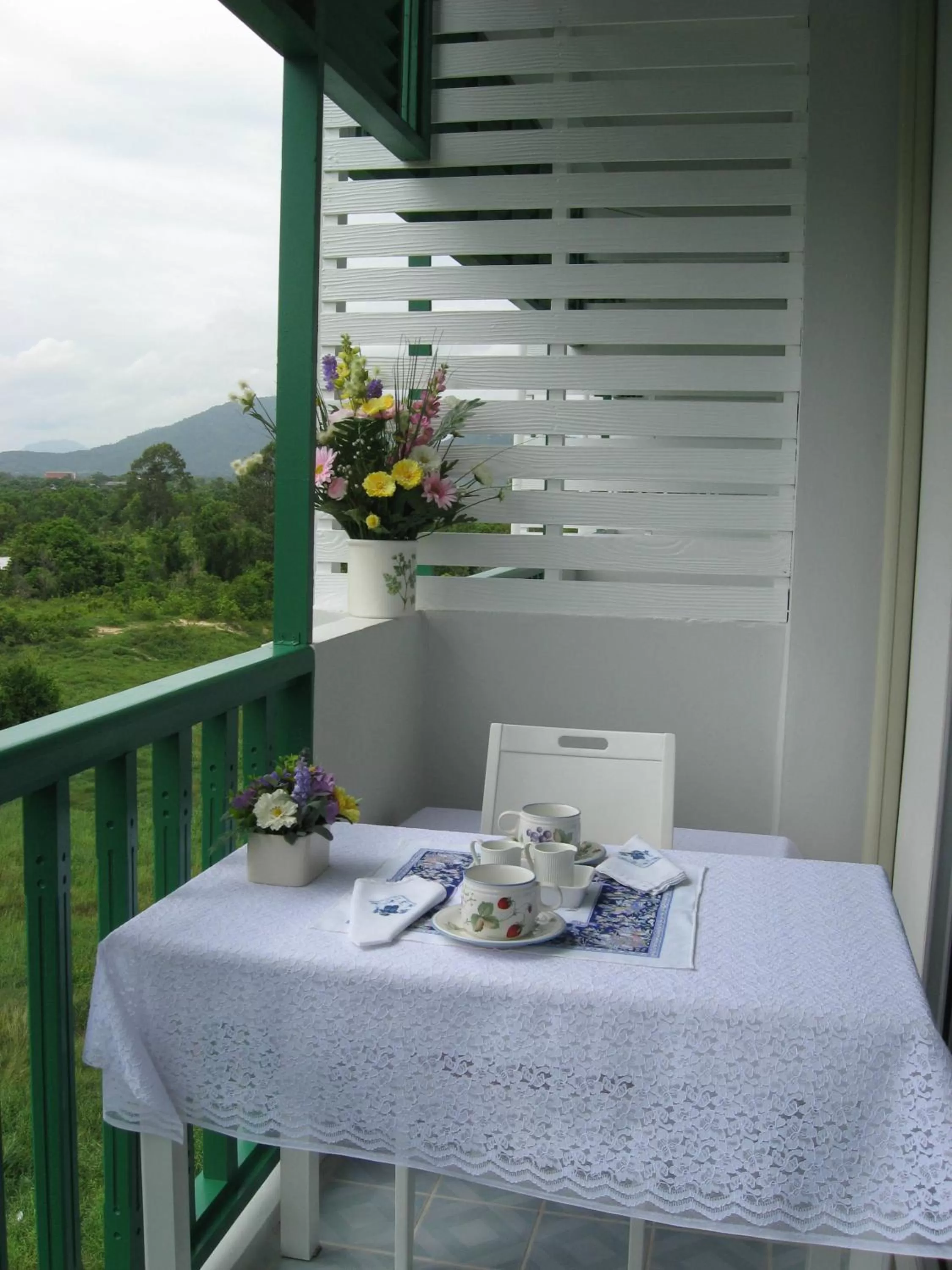 Balcony/Terrace in Makmai Villa - Rayong