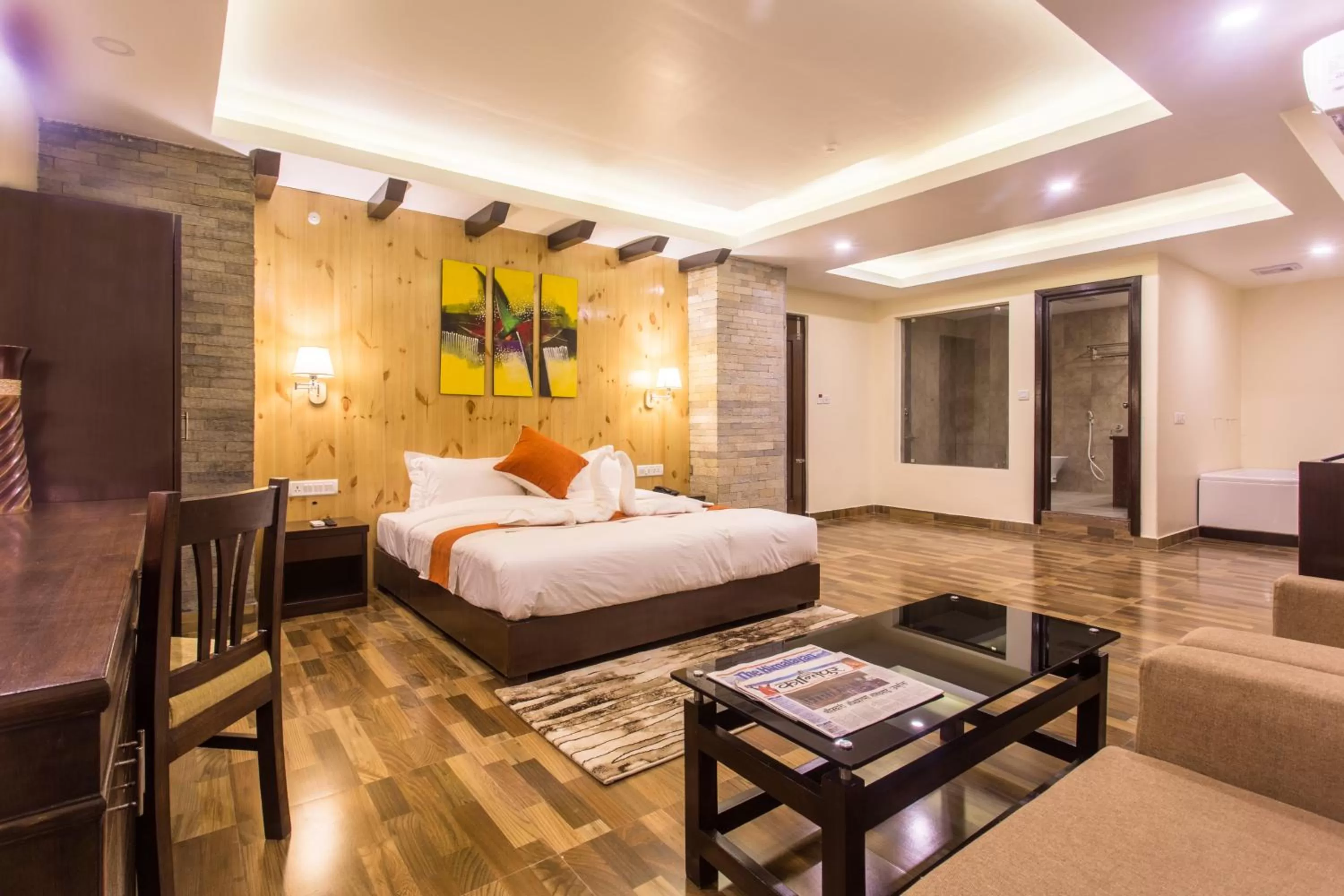 Photo of the whole room, Bed in Bodhi Suites Boutique Hotel and Spa