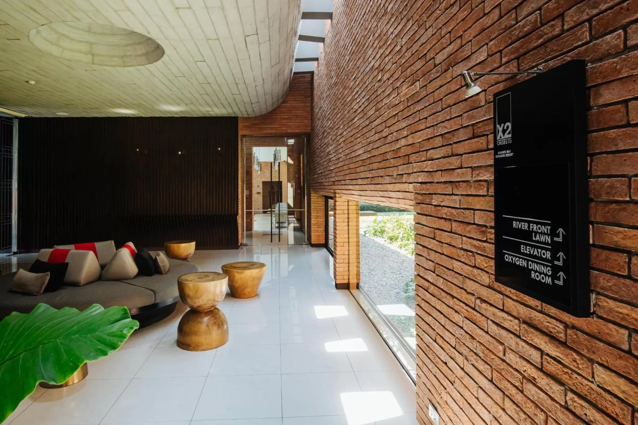 Lobby or reception in Cross Chiang Mai Riverside