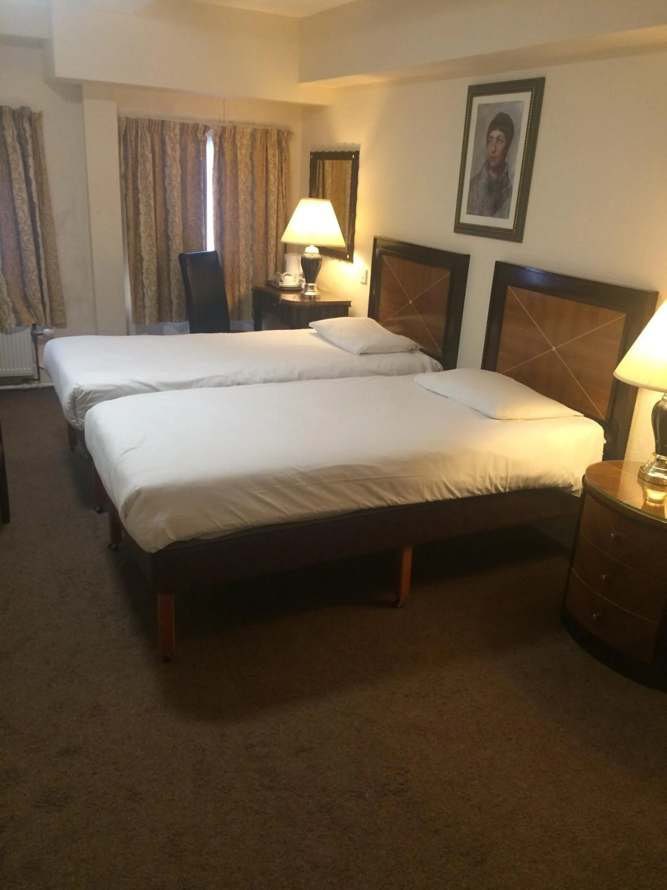 Bedroom in Britannia Bournemouth Hotel