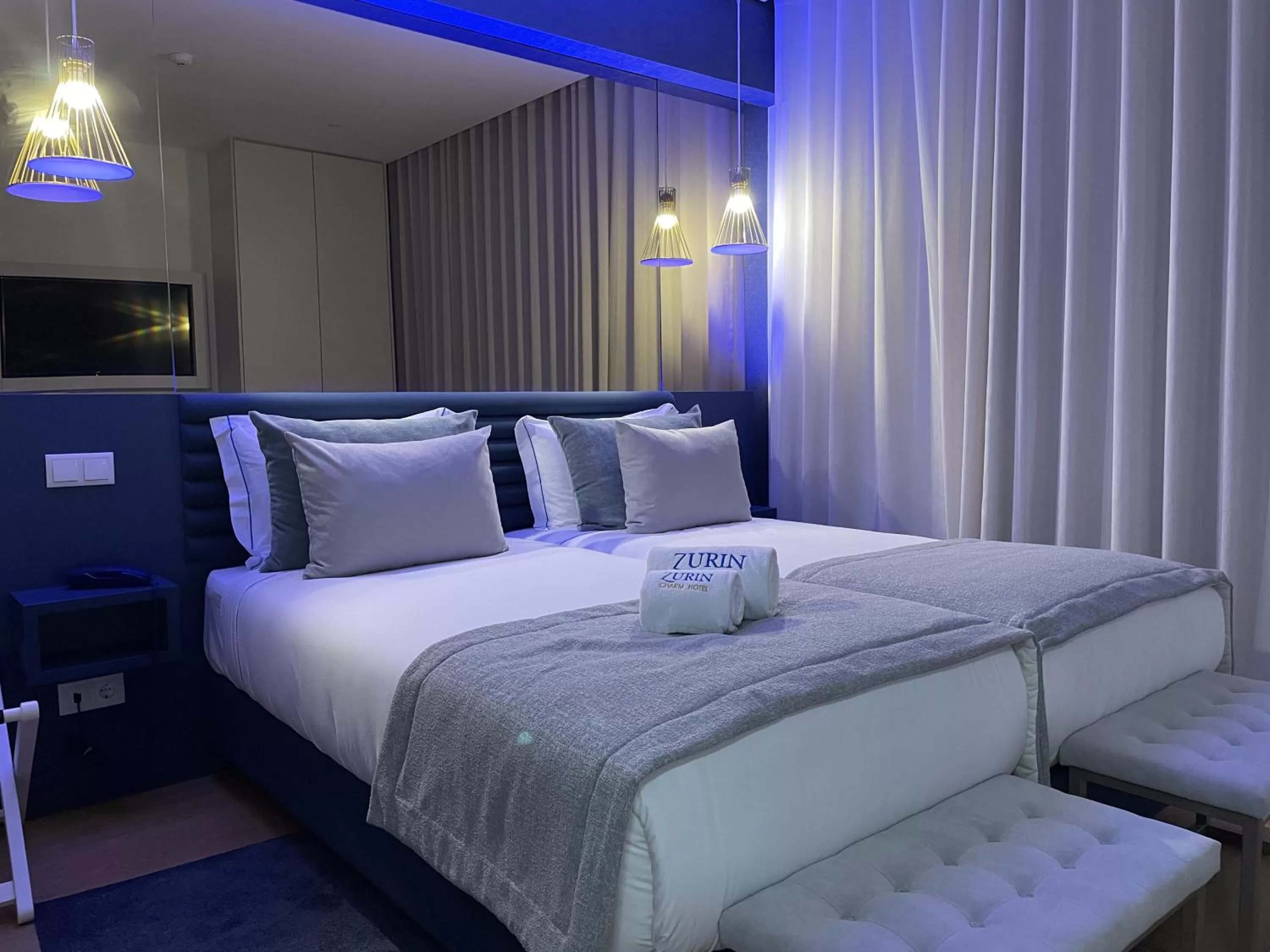 Bed in Zurin Charm Hotel